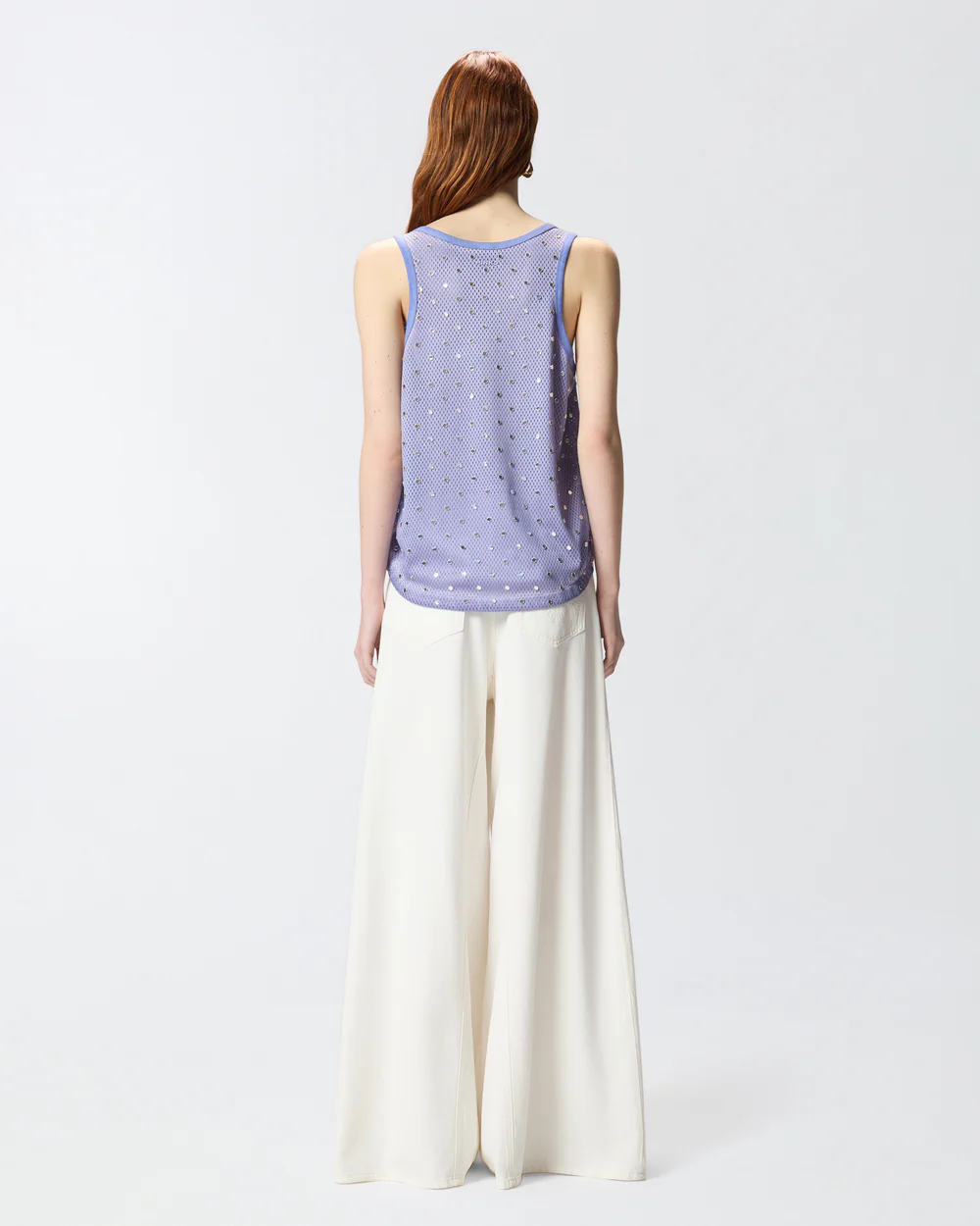 Pinko Pinko Canotta in rete con specchietti — 4/4