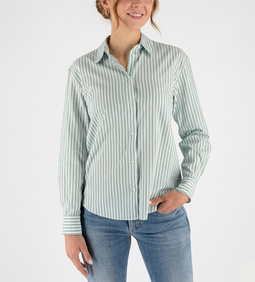 SAINT BARTH Saint Barth MEREDITH Cotton Sb Stripes V 53 Emb — 2/3