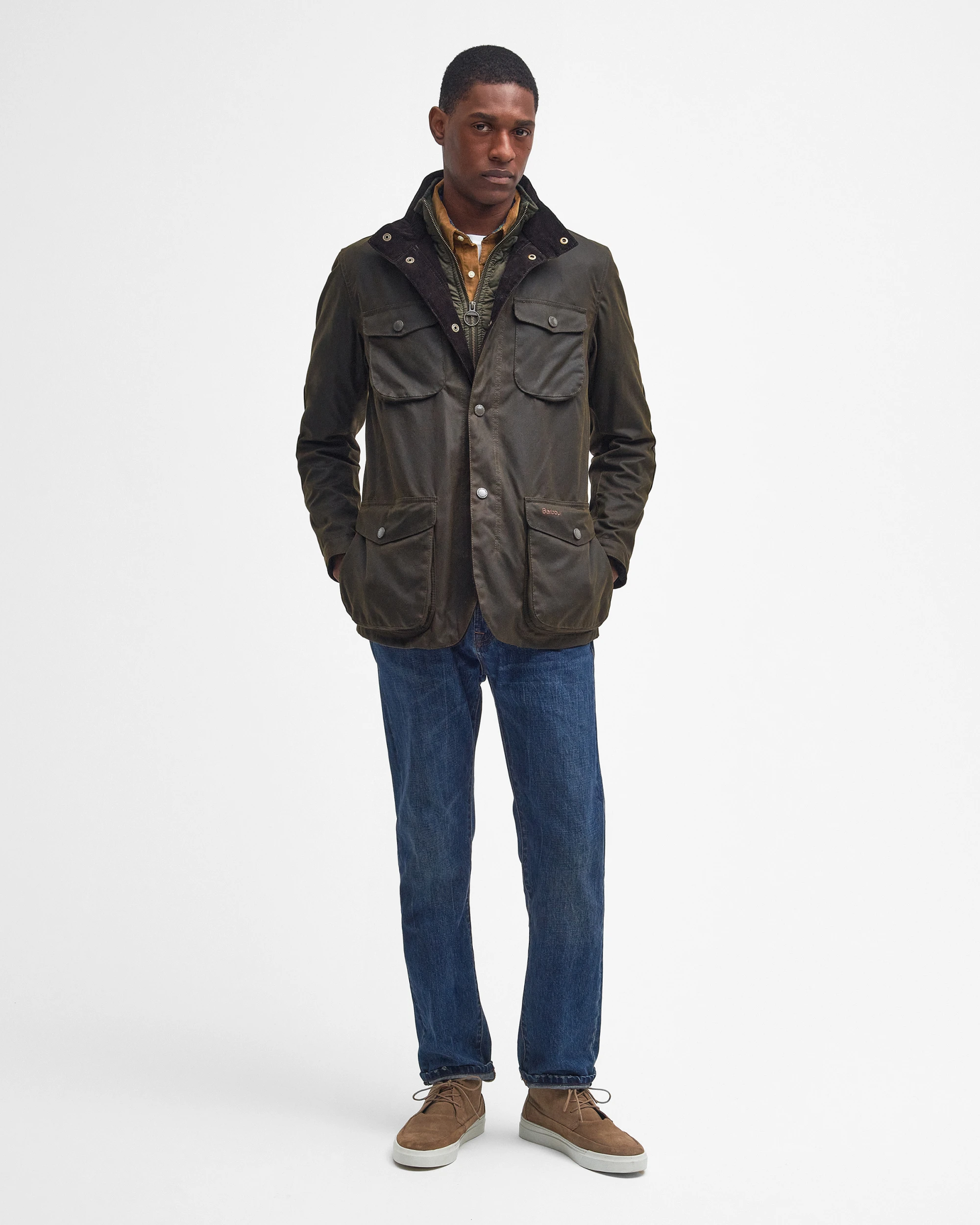 Barbour Barbour OGSTON WAX JACKET — 3/4