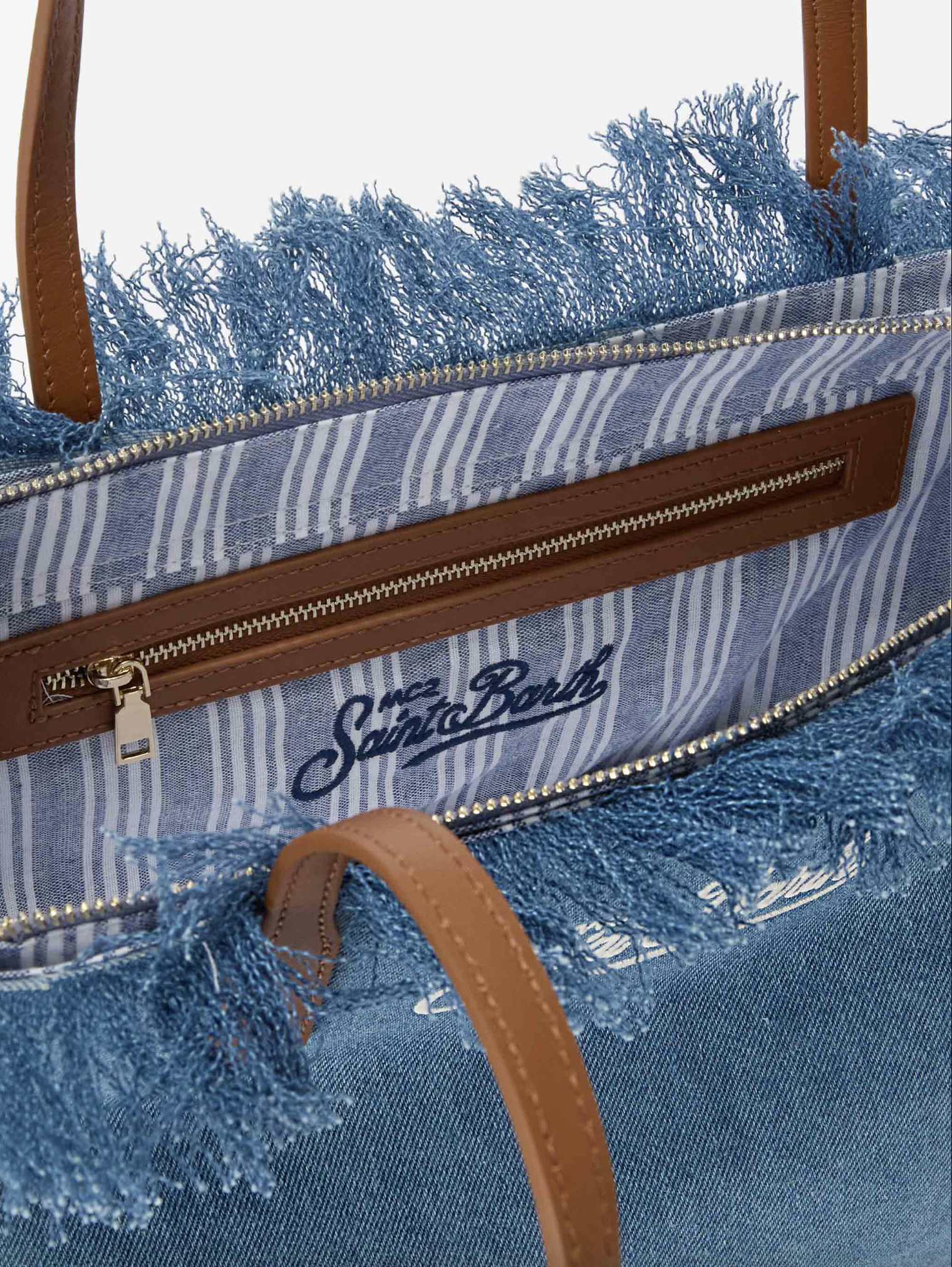 SAINT BARTH Saint Barth CITY BAG FRINGE — 21/22