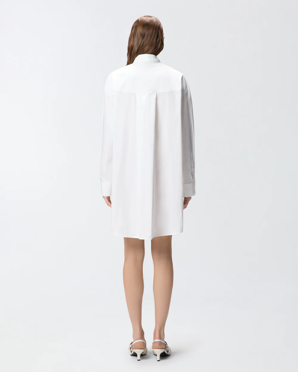 Pinko Pinko Abito corto chemisier con frange — 2/8
