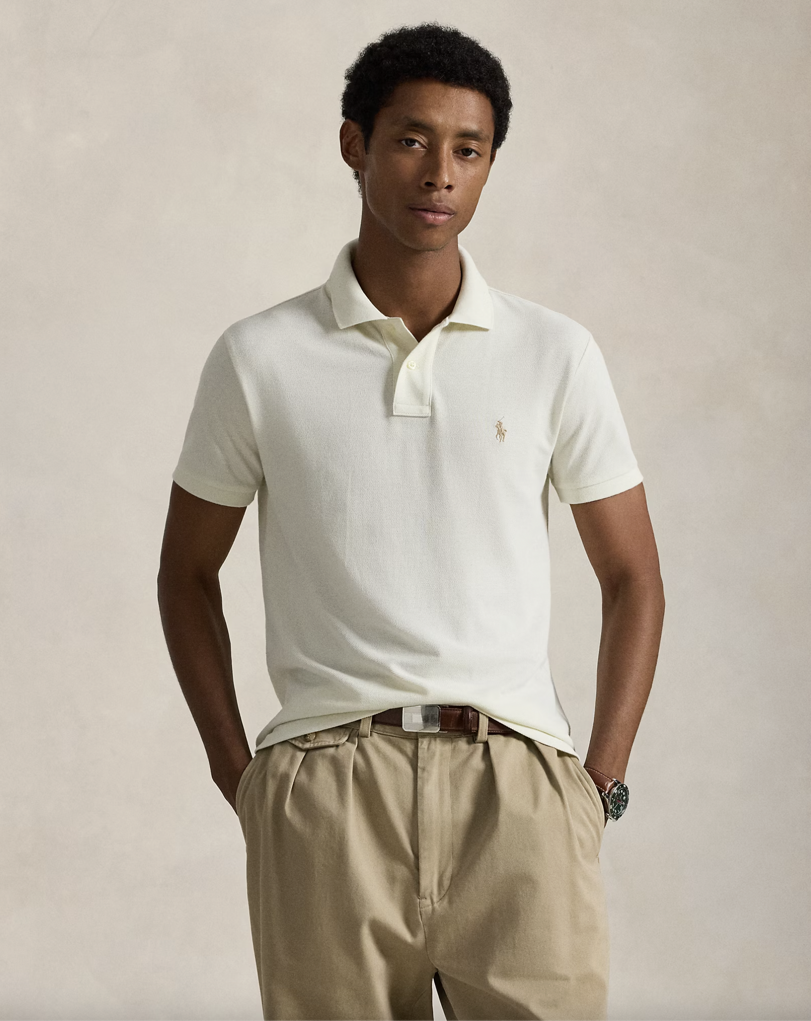 RALPH LAUREN Ralph Lauren Polo in piqué Slim-Fit — 3/3