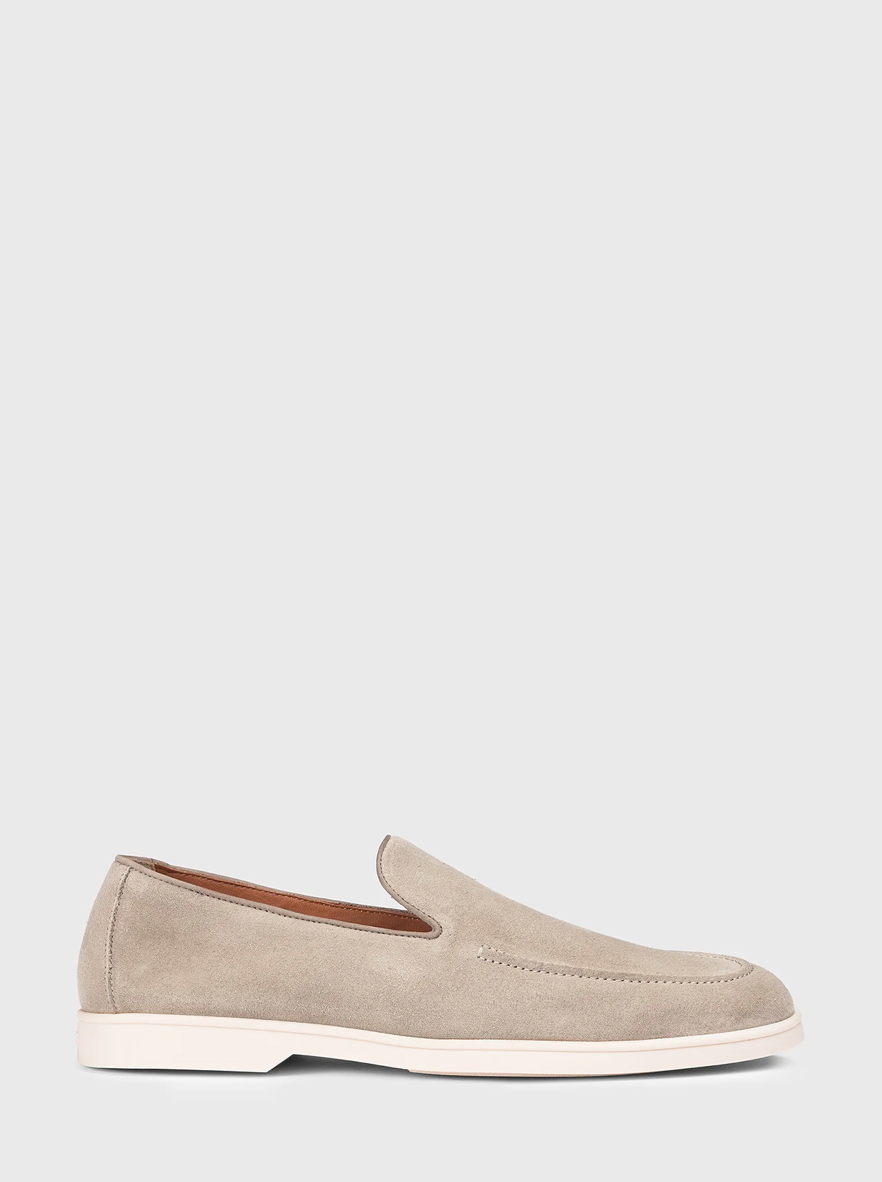 Doucal's Mocassino in suede sabbia