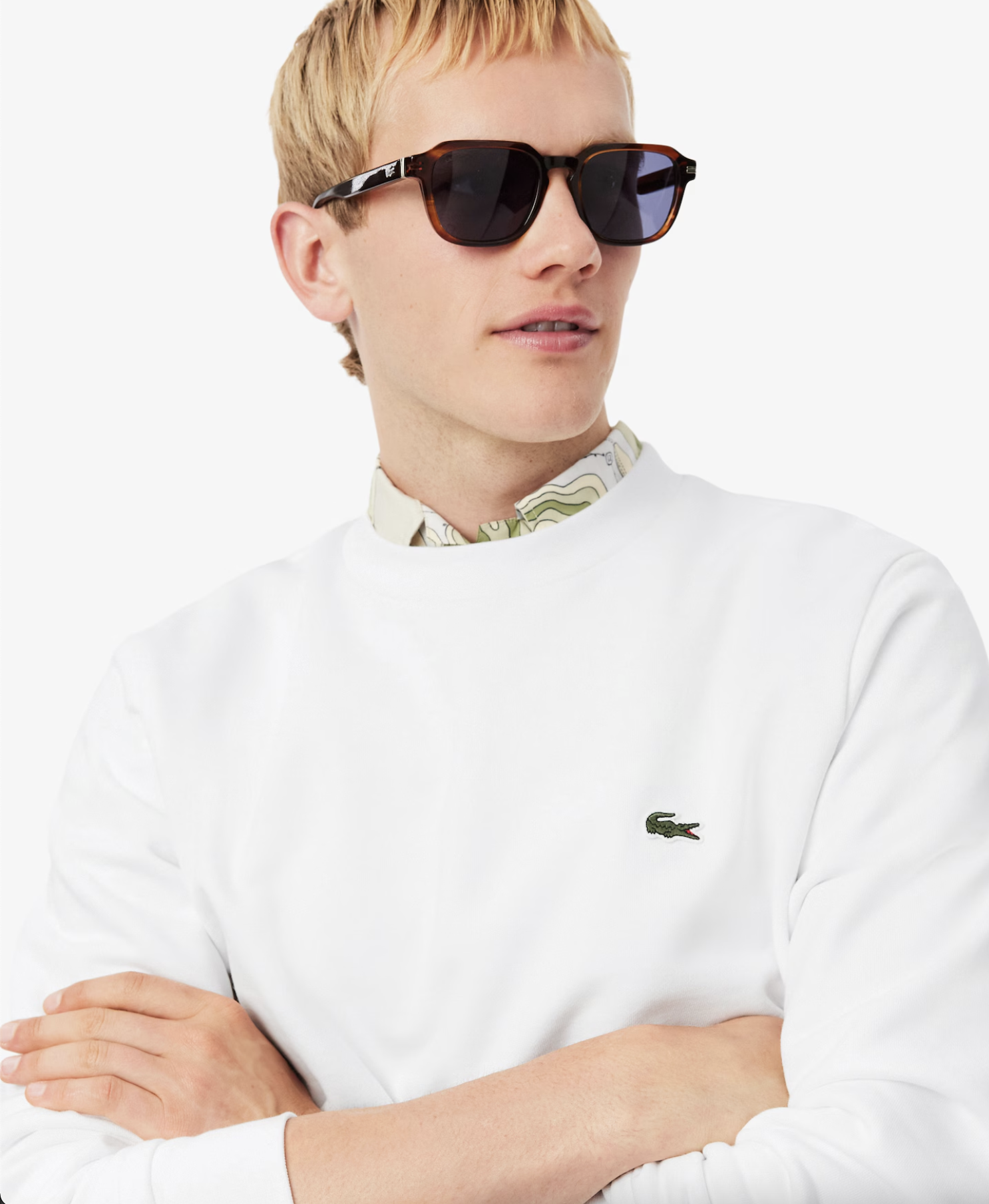Lacoste Lacoste Felpa in tessuto felpato classic fit — 7/14