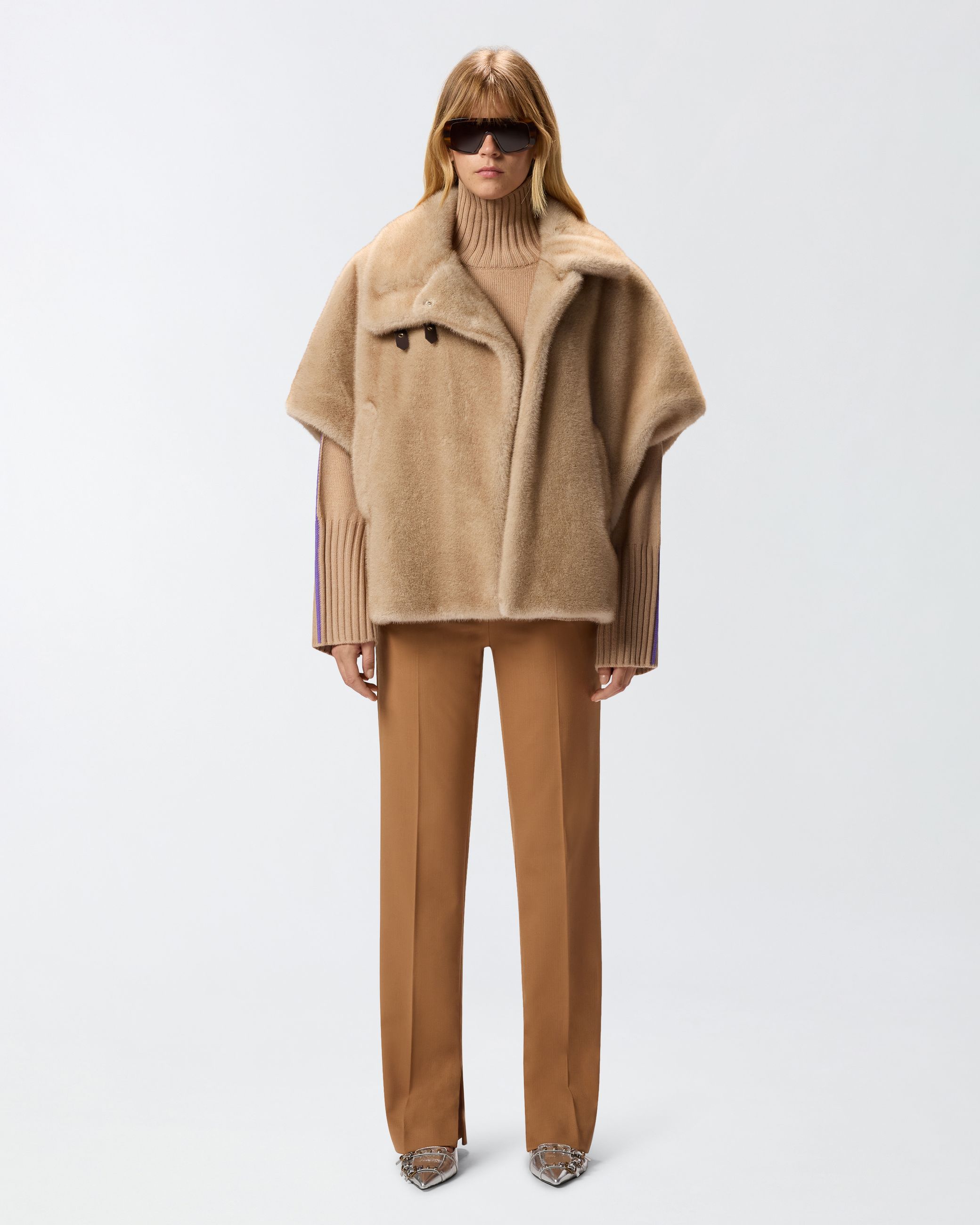 Pinko Pinko Cappa effetto pelliccia — 2/4