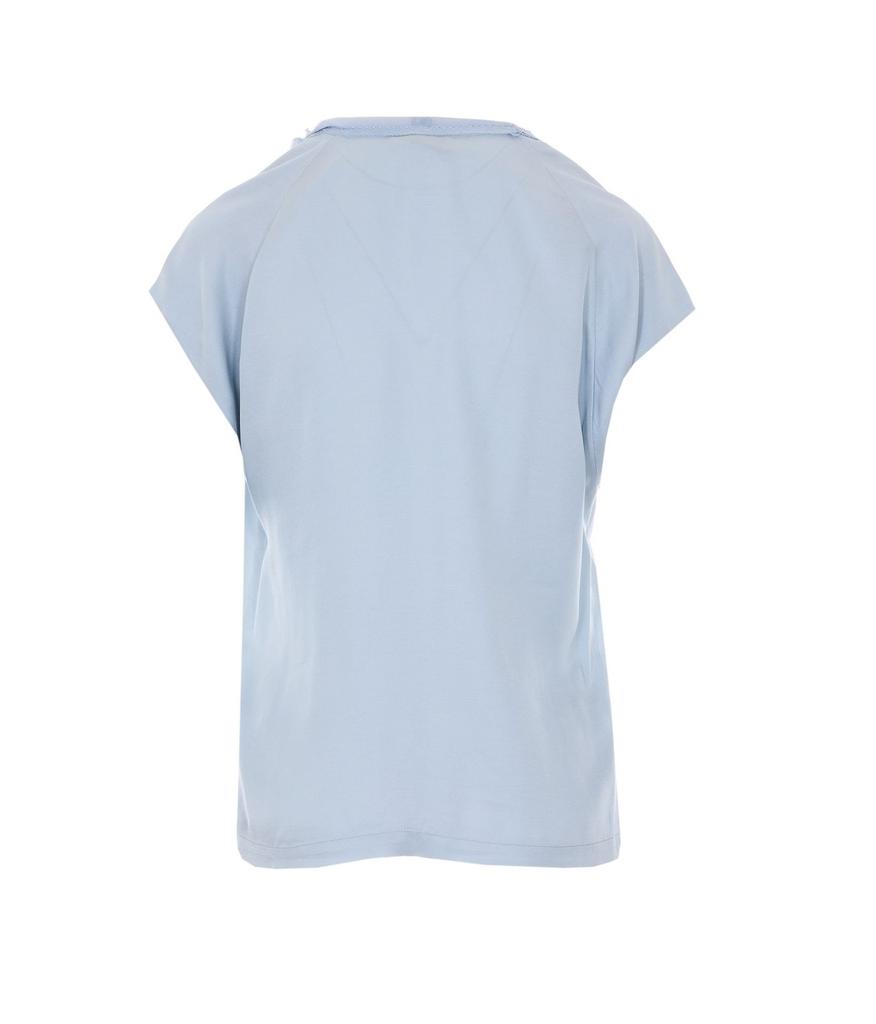 Pinko Pinko BERTHA BLUSA TWILL CON GEORGET — 3/6