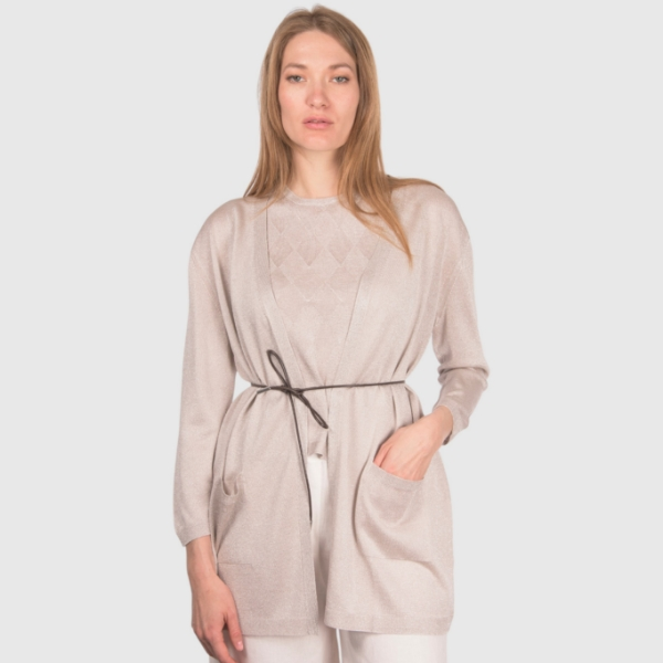 Gran Sasso Gran Sasso Cardigan lurex — 1/3