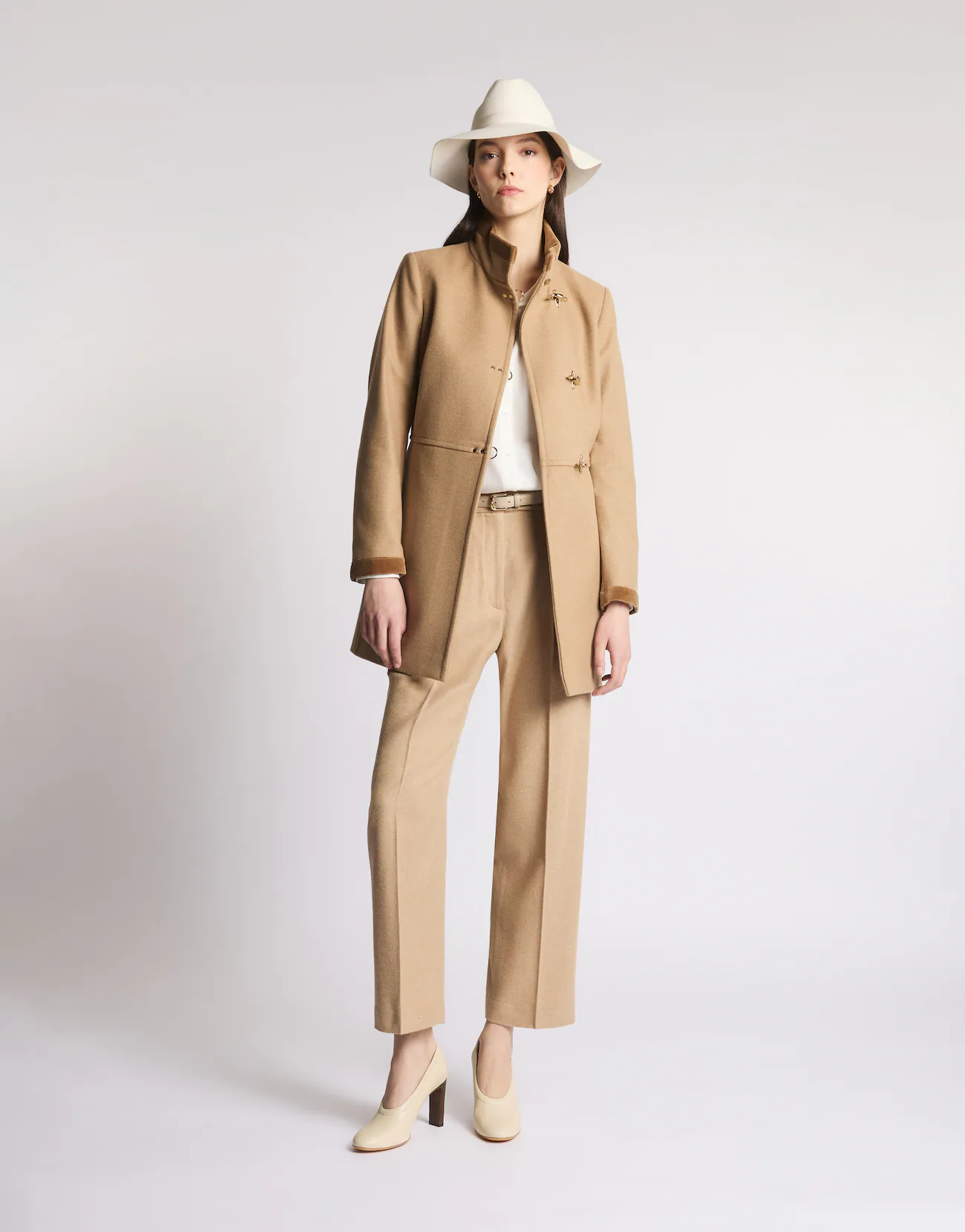 Fay Fay Virginia Coat in Panno di Lana Mélange — 8/8