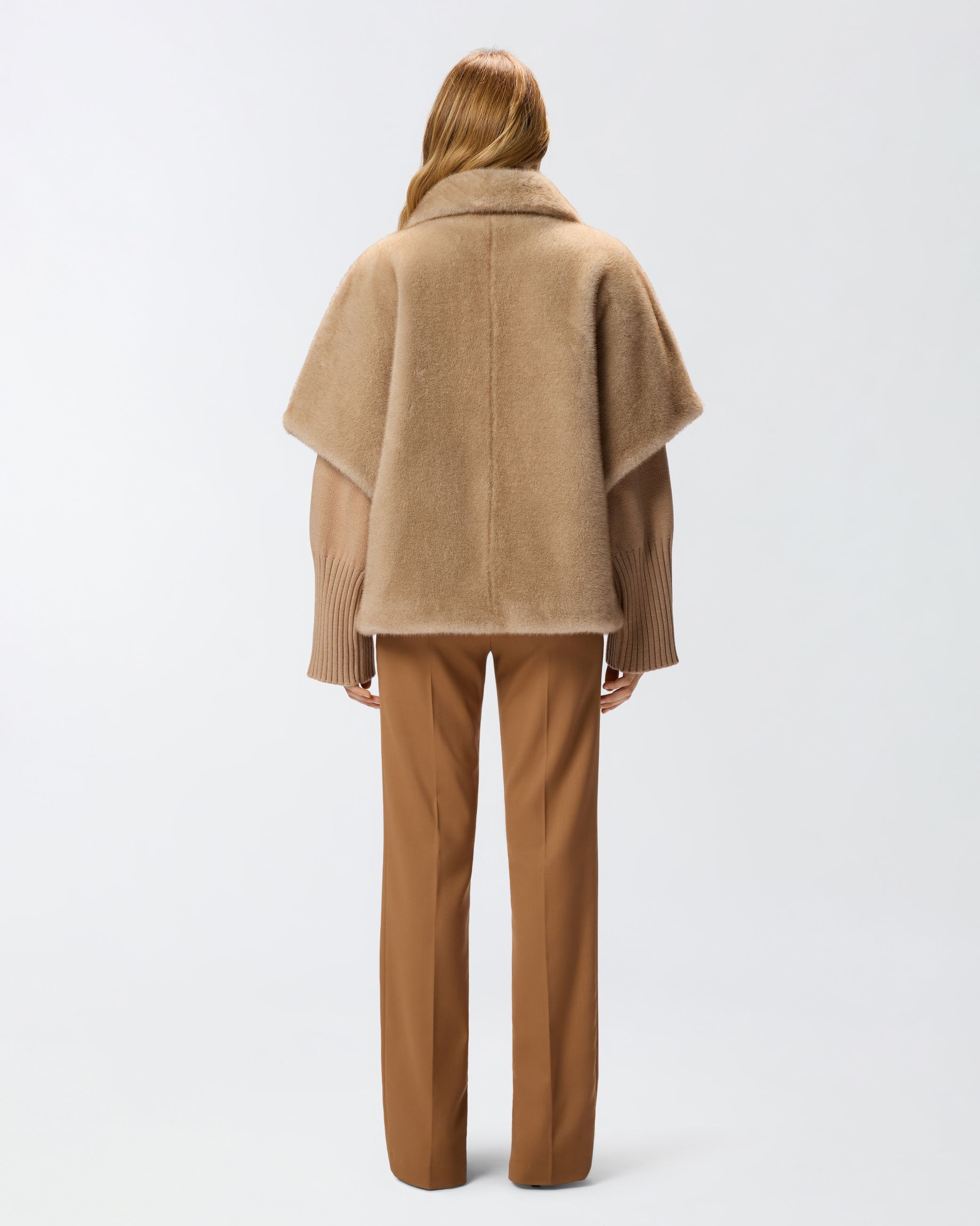 Pinko Pinko Cappa effetto pelliccia — 3/4