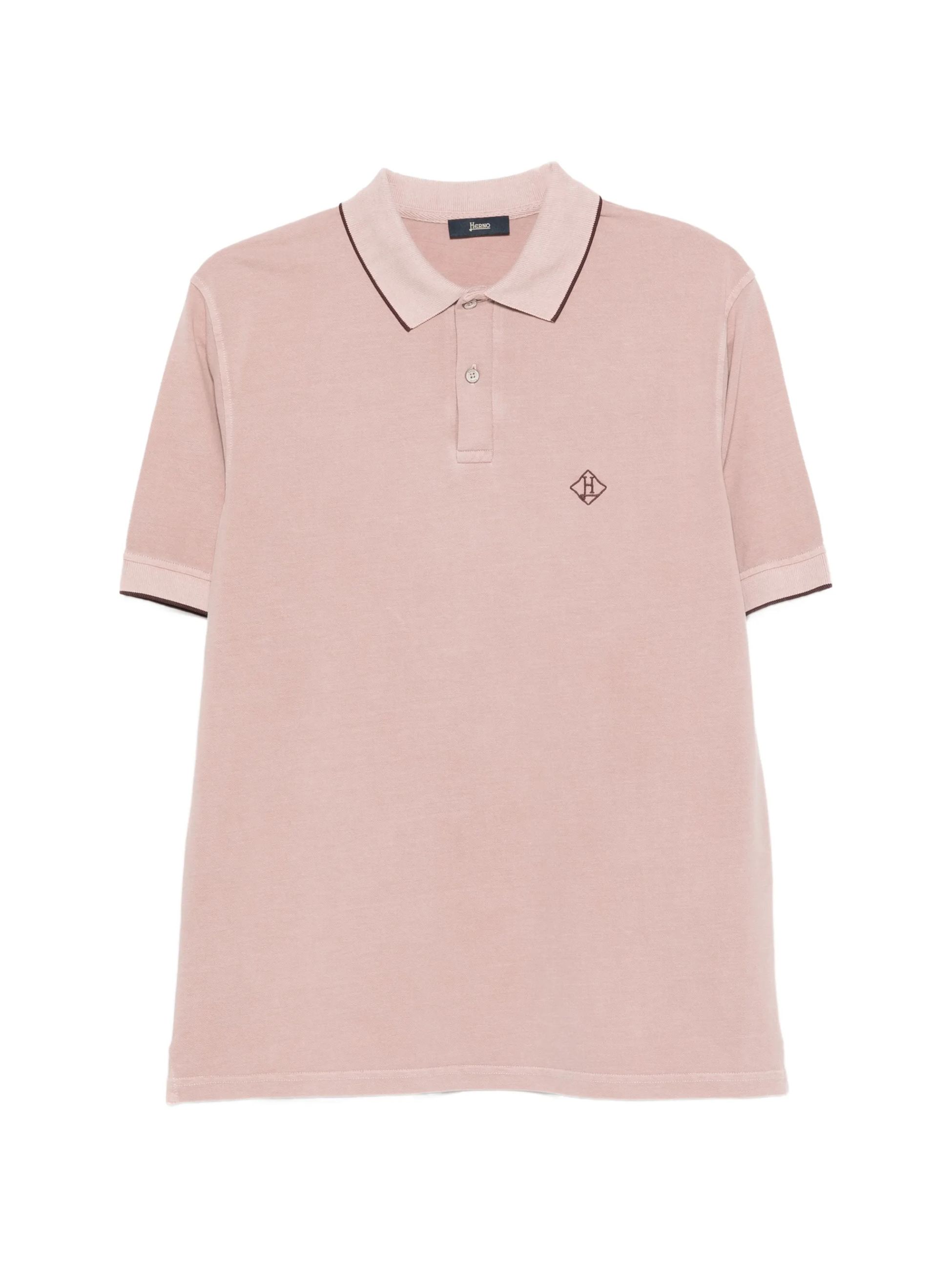 Herno Herno POLO IN PIQUET PIGMENT DYE — 4/4
