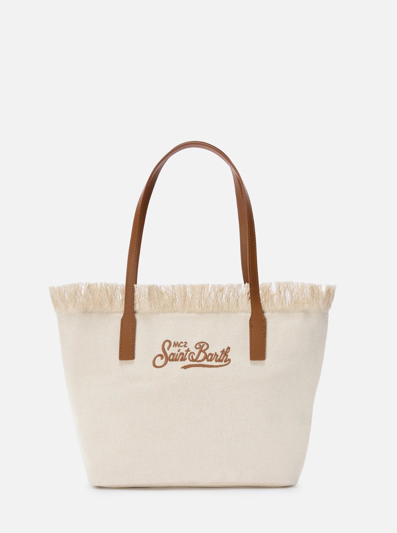 SAINT BARTH Saint Barth CITY BAG MID FRINGE — 14/15