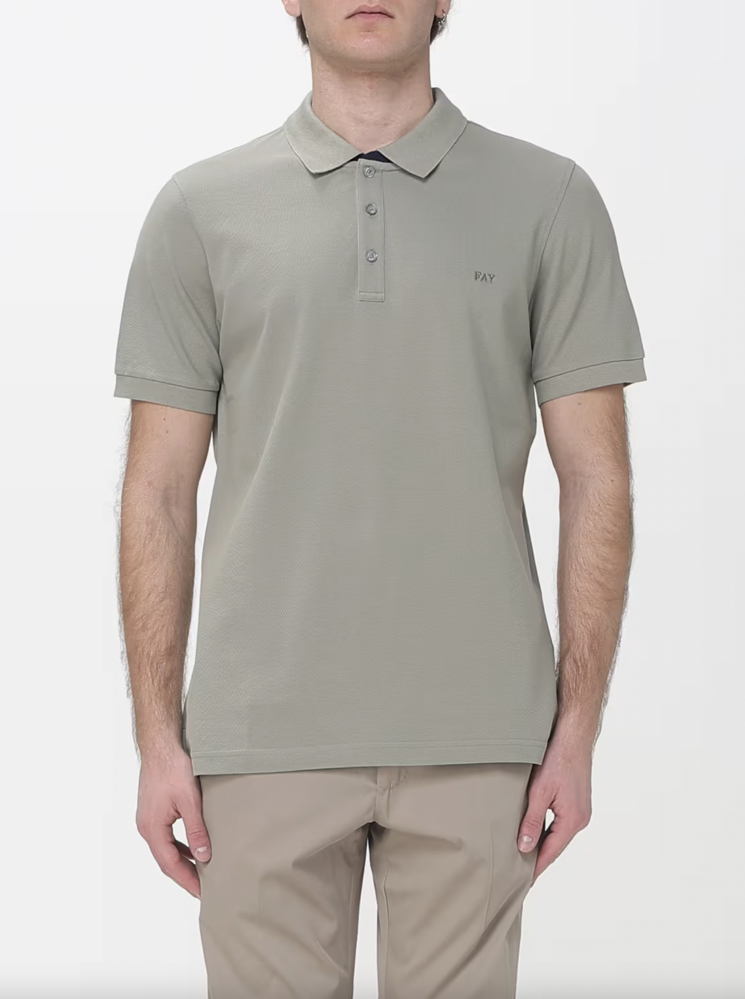 Fay Polo Fay in cotone stretch