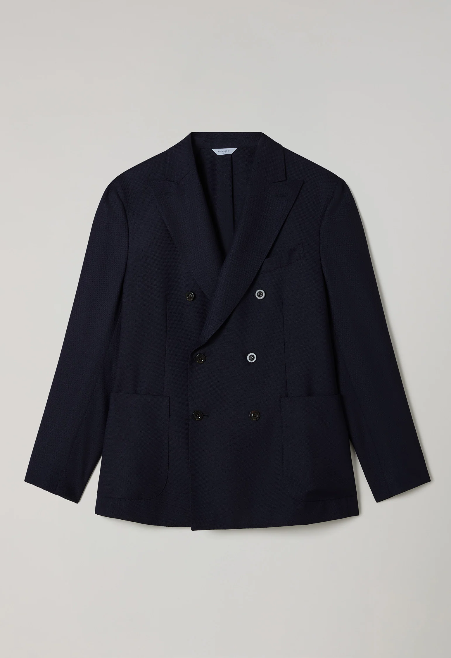 Boglioli Boglioli K-Jacket doppiopetto in lana leggera — 1/4