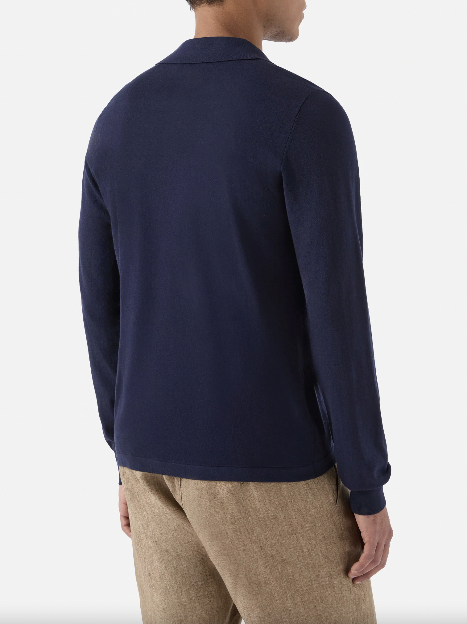 SAINT BARTH Saint Barth Polo Sloan a maniche lunghe — 4/4