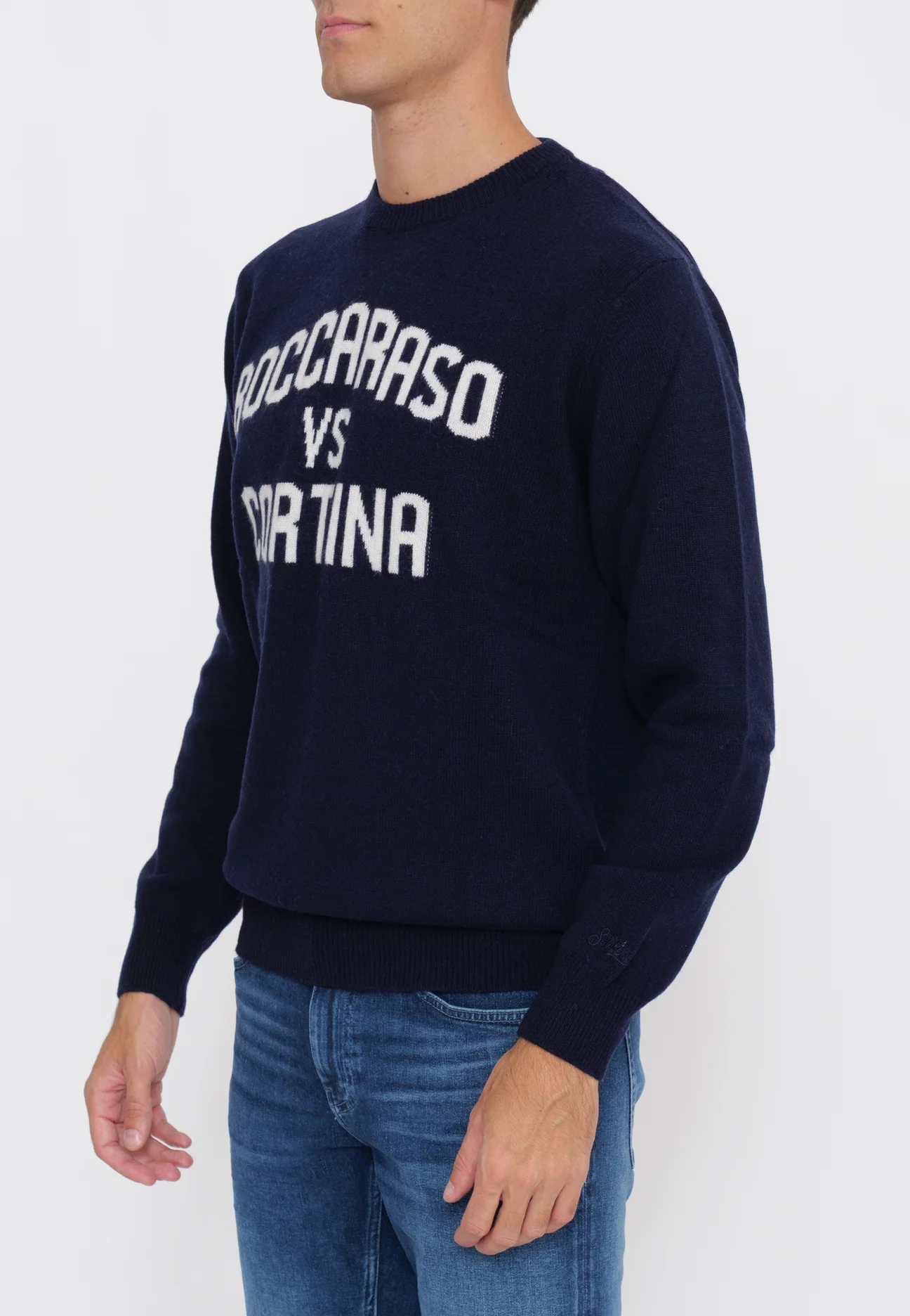 SAINT BARTH Saint Barth ROUND-NECK SWEATER — 1/2
