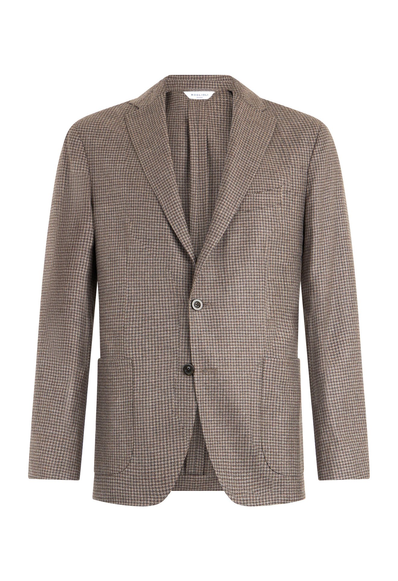 Boglioli Boglioli K-Jacket in misto lana e seta pied-de-poule — 2/4