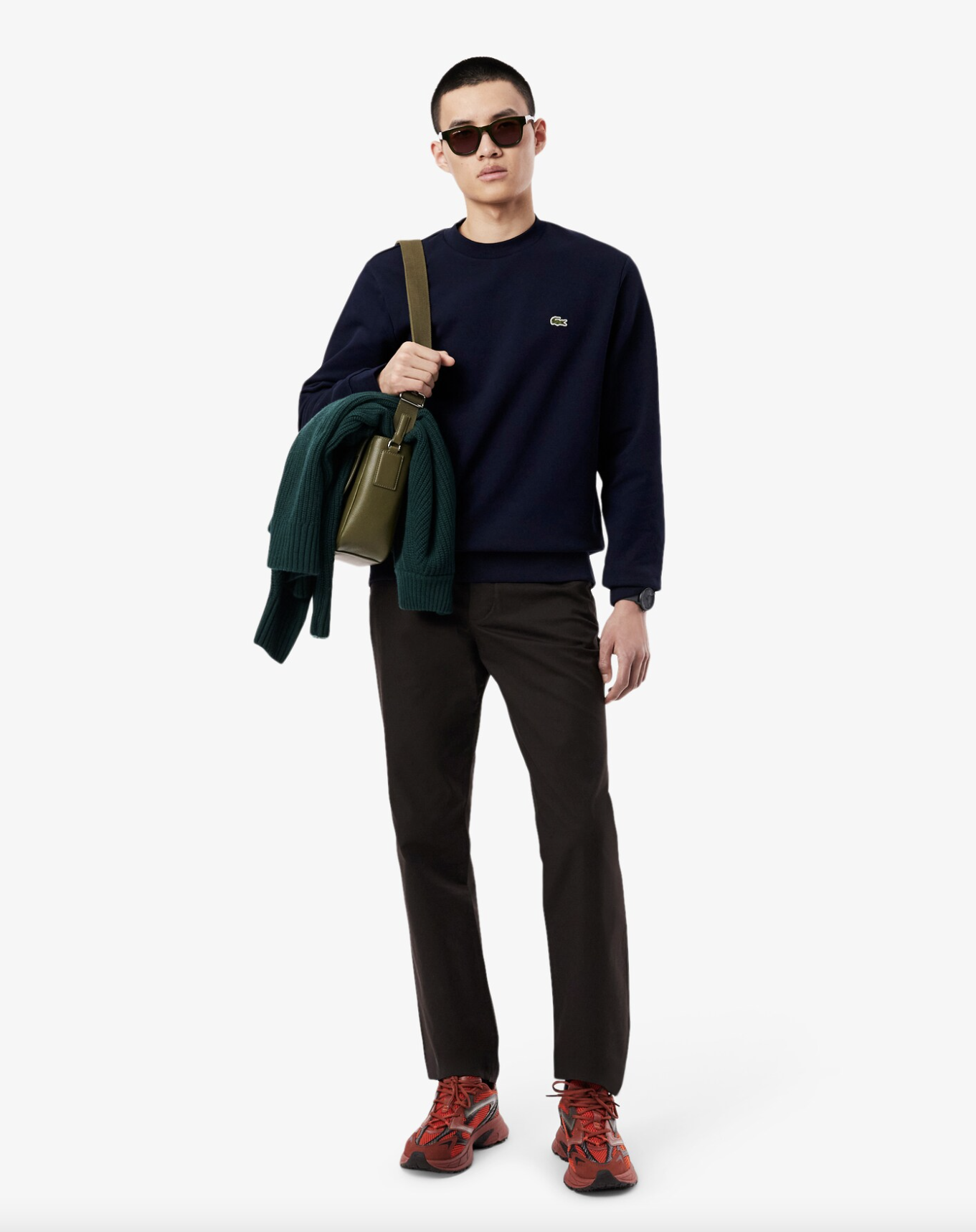 Lacoste Lacoste FELPA GIROCOLLO IN PILE — 2/4