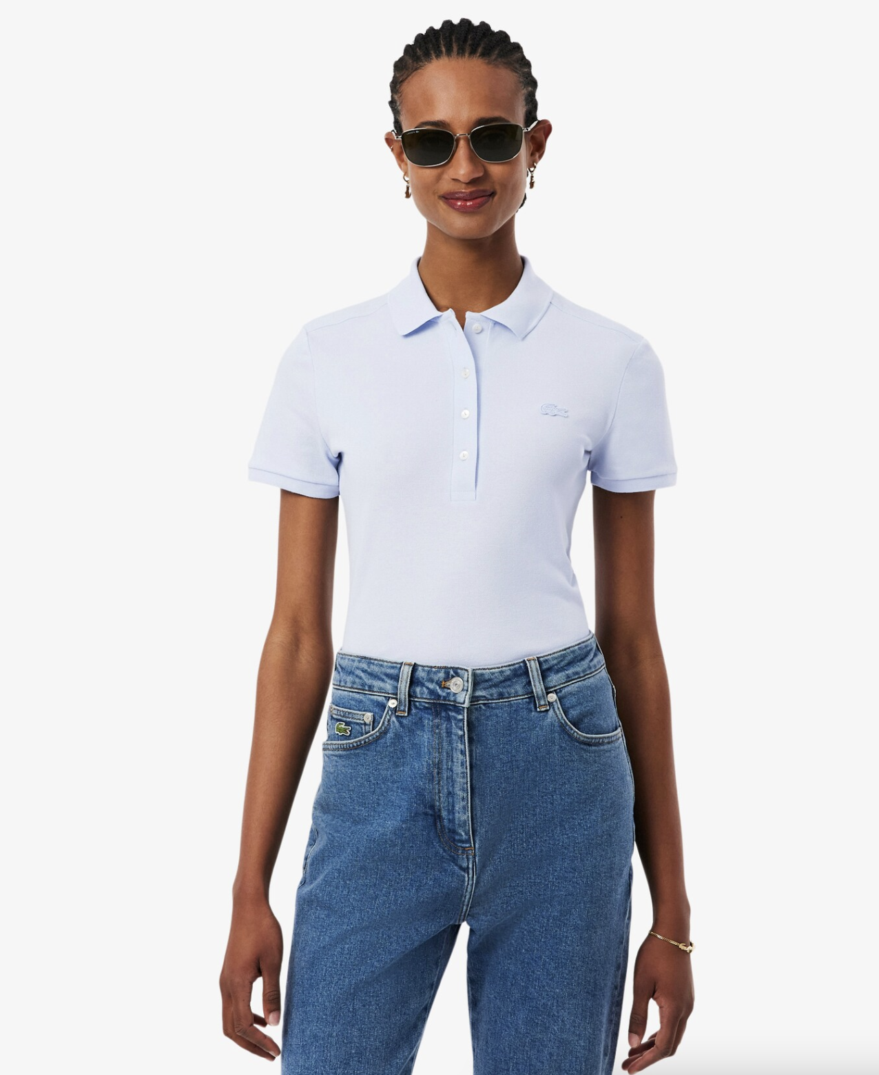 Lacoste Lacoste Polo da donna in piqué di cotone stretch Lacoste slim fit — 5/17