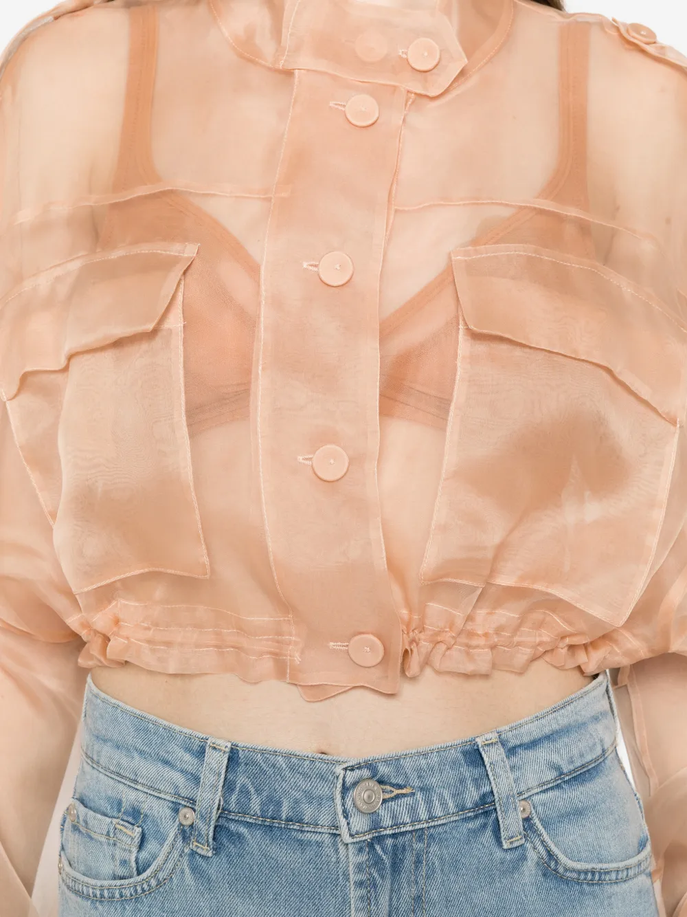 Pinko Pinko LONGAN CABAN ORGANZA DI SETA — 2/4
