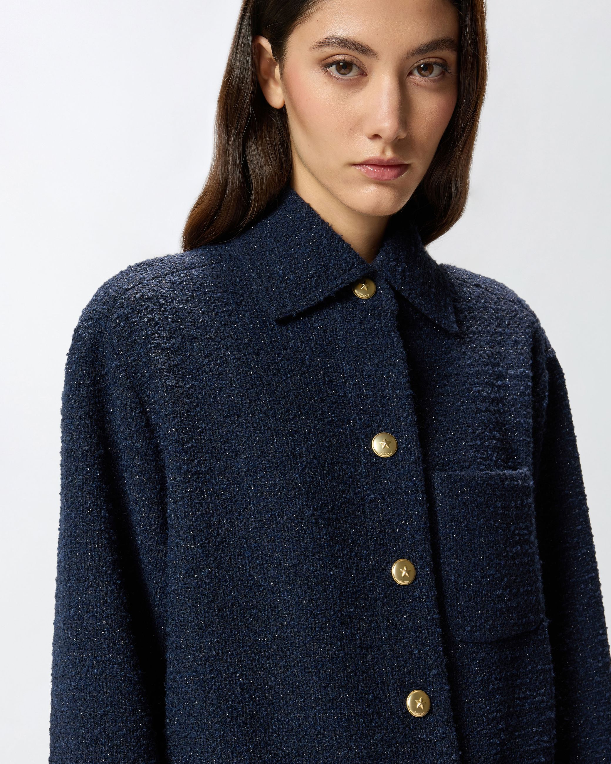 Pinko GHIACCIOLO GIACCA TWEED