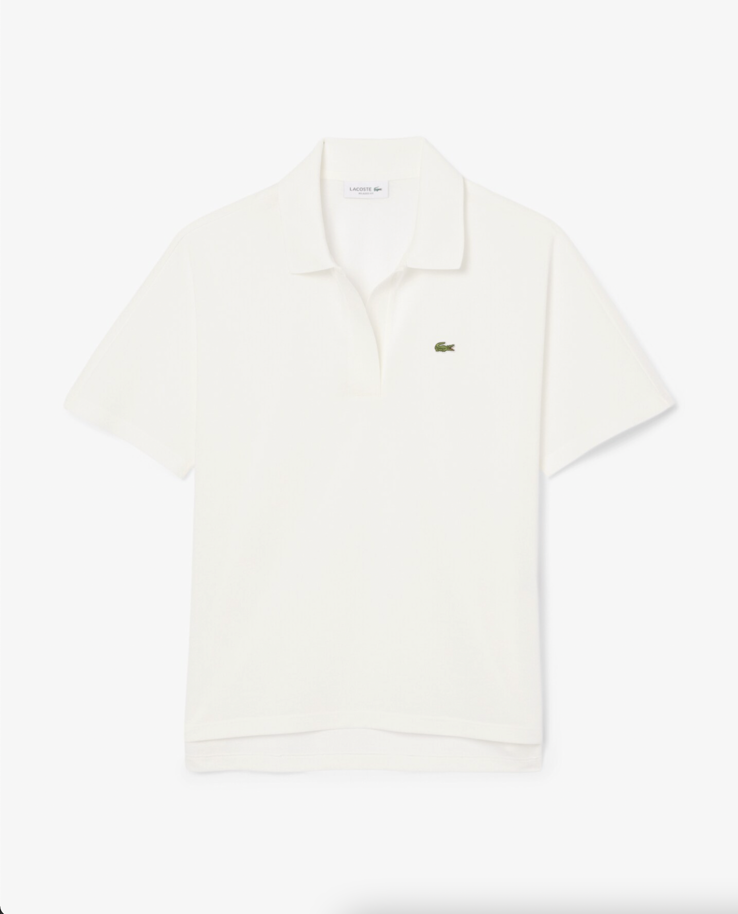 Lacoste Lacoste Polo fluida relaxed fit in piqué — 3/3