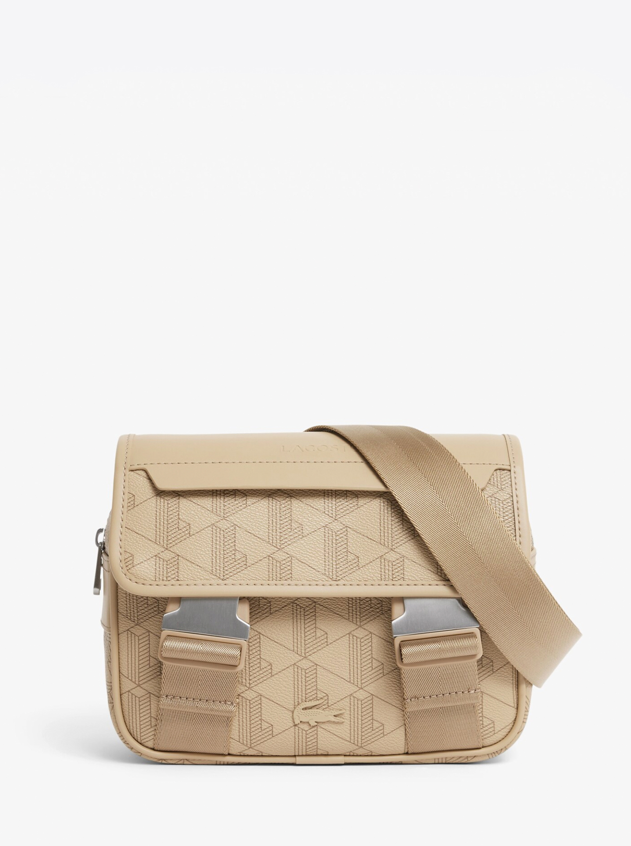 Lacoste Lacoste Borsa a tracolla con patta e clip The Blend — 4/8