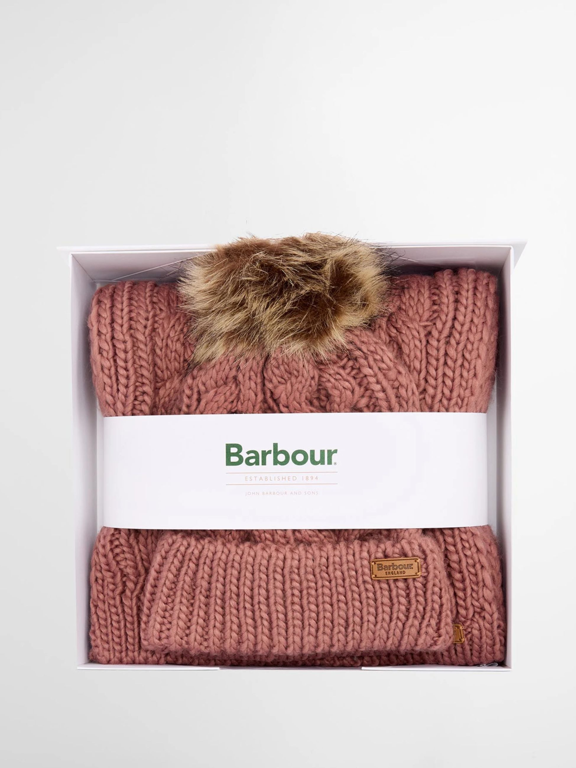 Barbour Barbour PENSHAW BEANIE & SCARF — 6/6