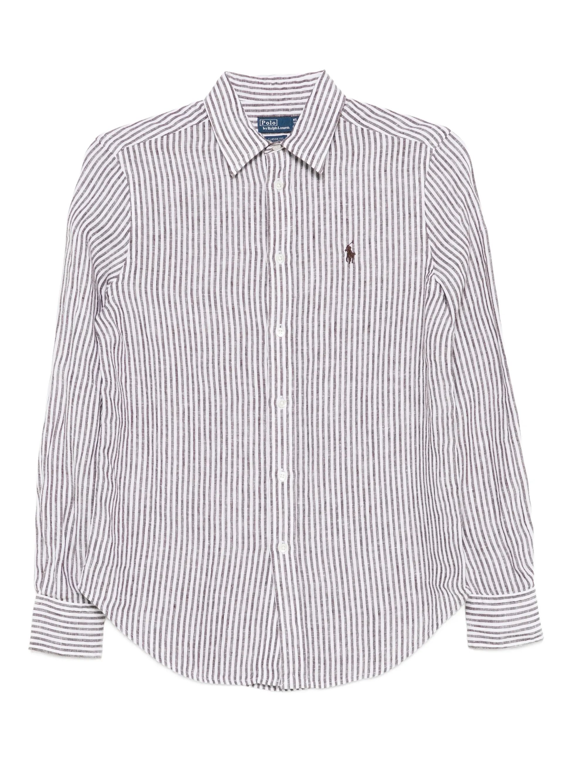 RALPH LAUREN Ralph Lauren Camicia in lino a righe — 3/3