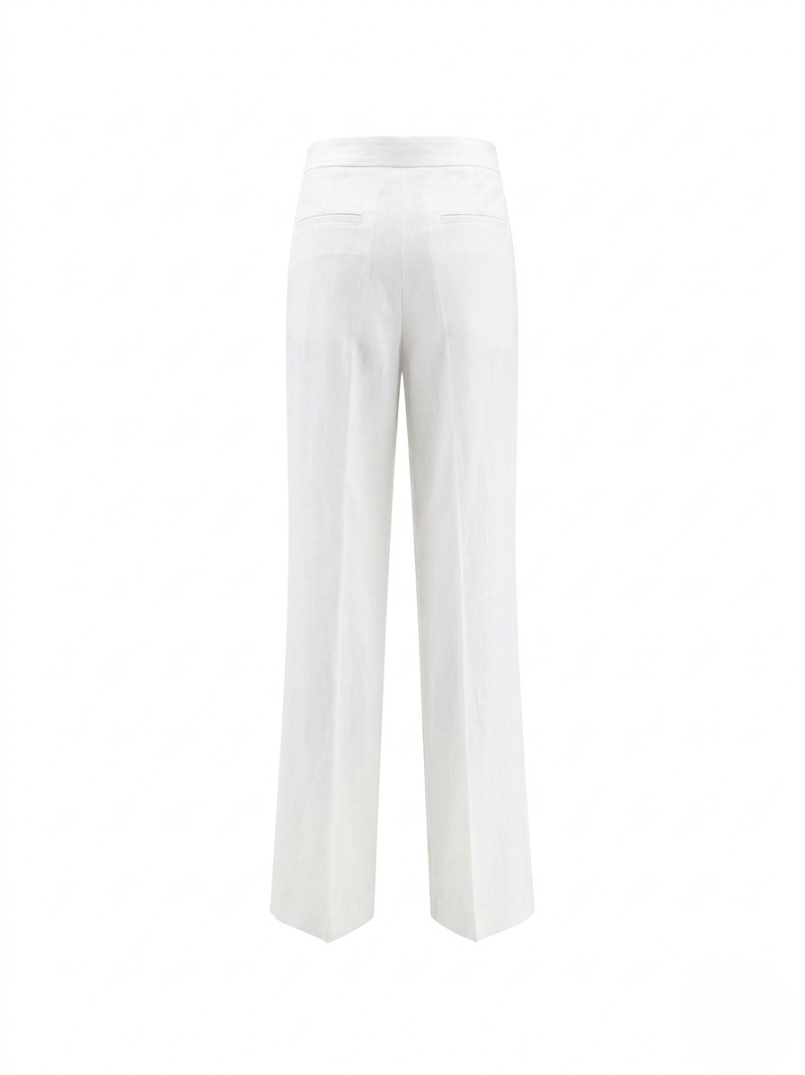 Pinko Pinko JACOPONE PANTALONE LINO STRETCH — 4/4