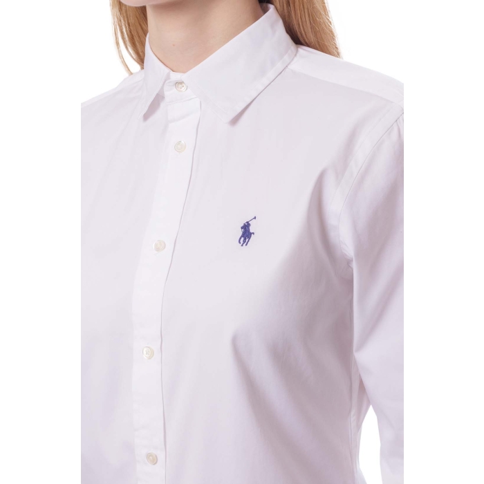 RALPH LAUREN Ralph Lauren Camicia donna classica con ricamo logo — 2/7