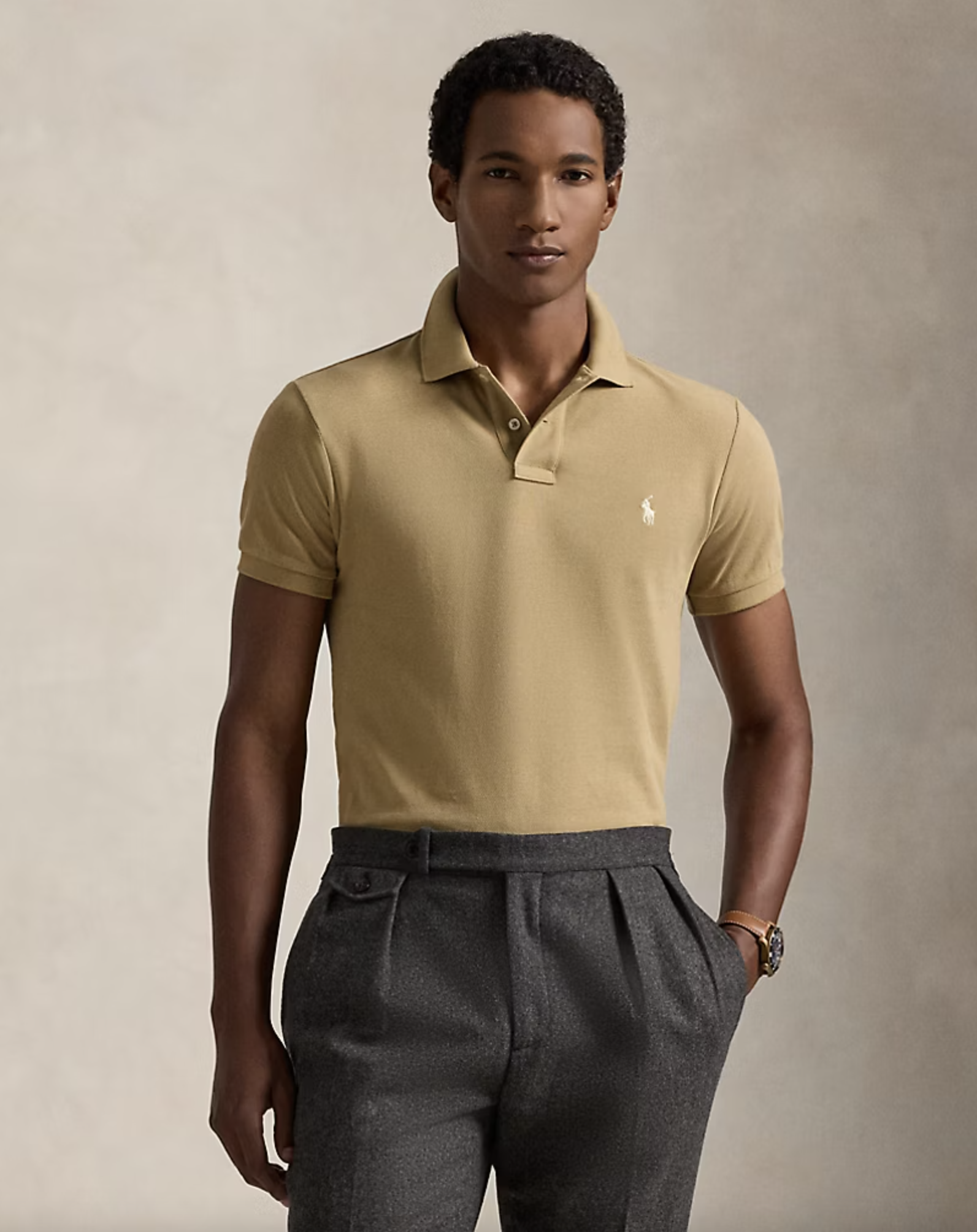 RALPH LAUREN Ralph Lauren Polo in piqué Slim-Fit — 3/3
