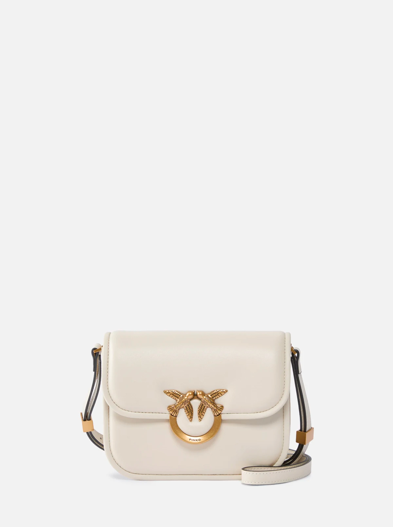 Pinko Pinko Borsa a spalla piccola squadrata Love Bag Box in nappa — 4/4