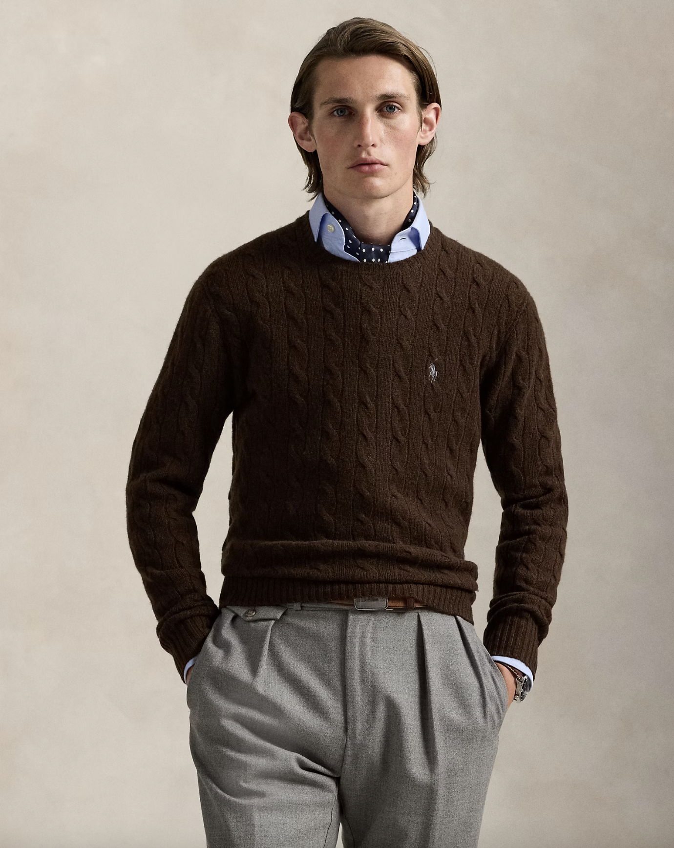 Polo Ralph Lauren Polo Ralph Lauren Maglia in lana e cashmere a trecce — 4/4