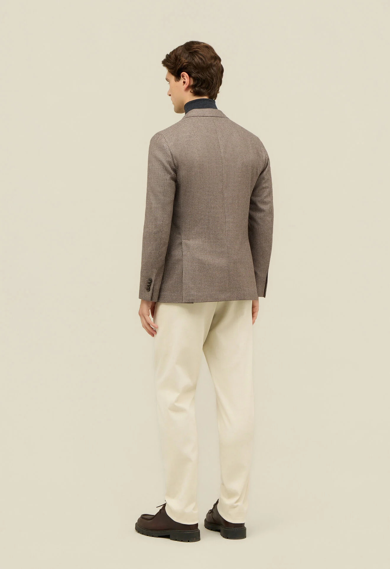Boglioli Boglioli K-Jacket in misto lana e seta pied-de-poule — 4/4