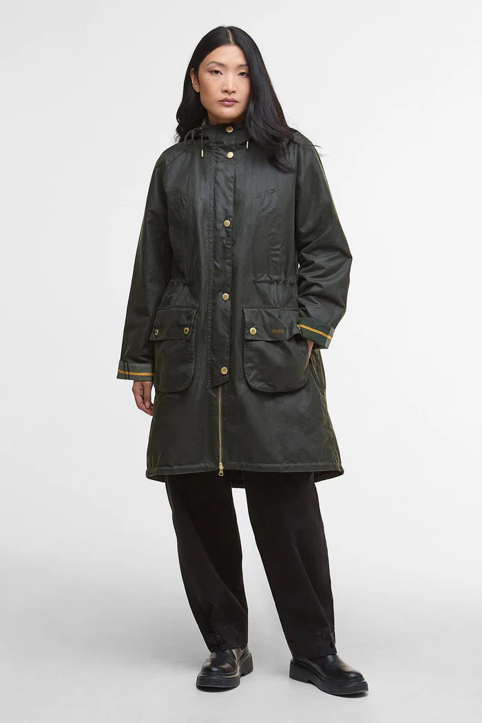 Barbour Barbour MARCY WAX PARKA — 5/10