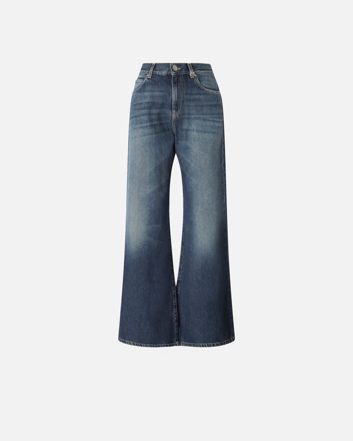 Pinko Pinko Jeans wide leg in denim soft — 4/4
