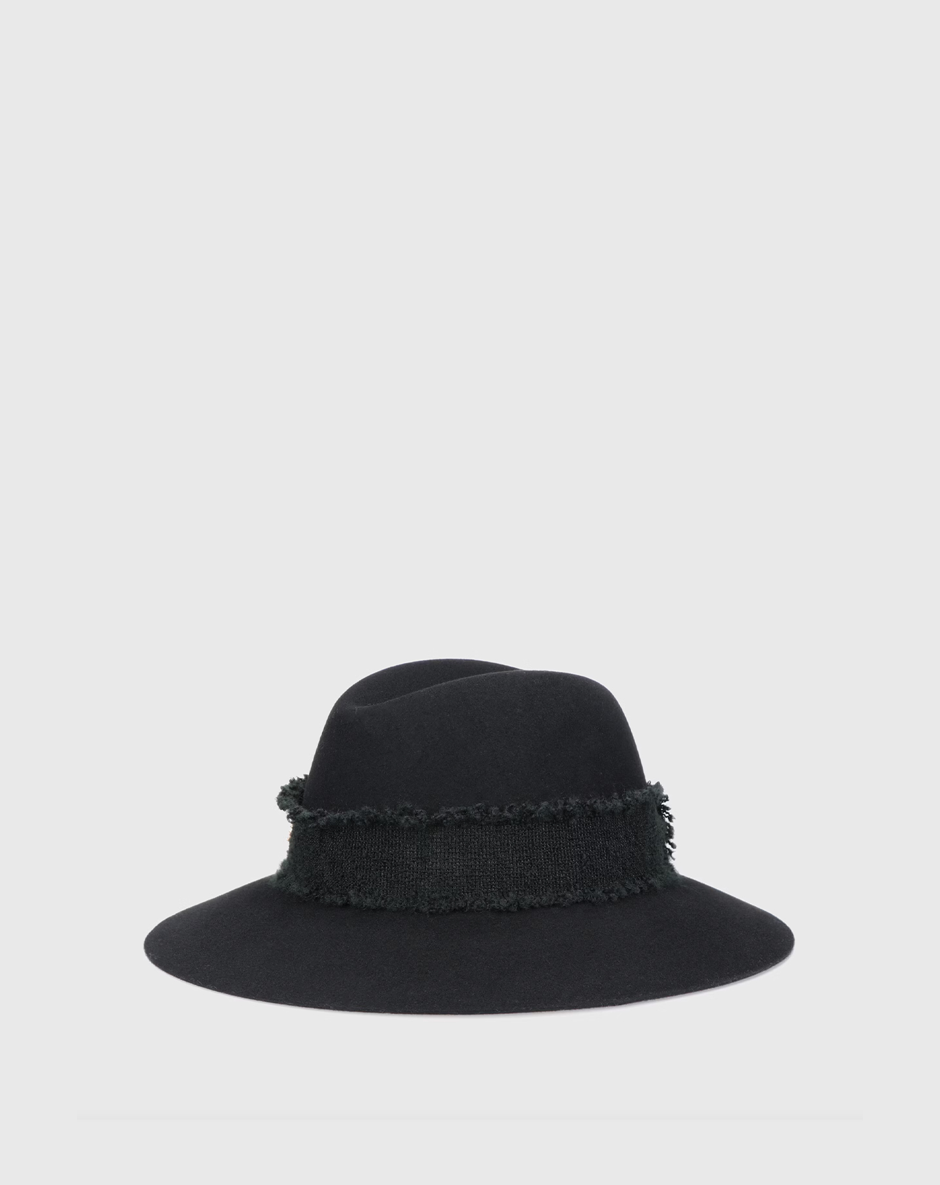 Borsalino Borsalino Claudette Feltro di Lana con Spilla Fiocco di Neve — 2/4