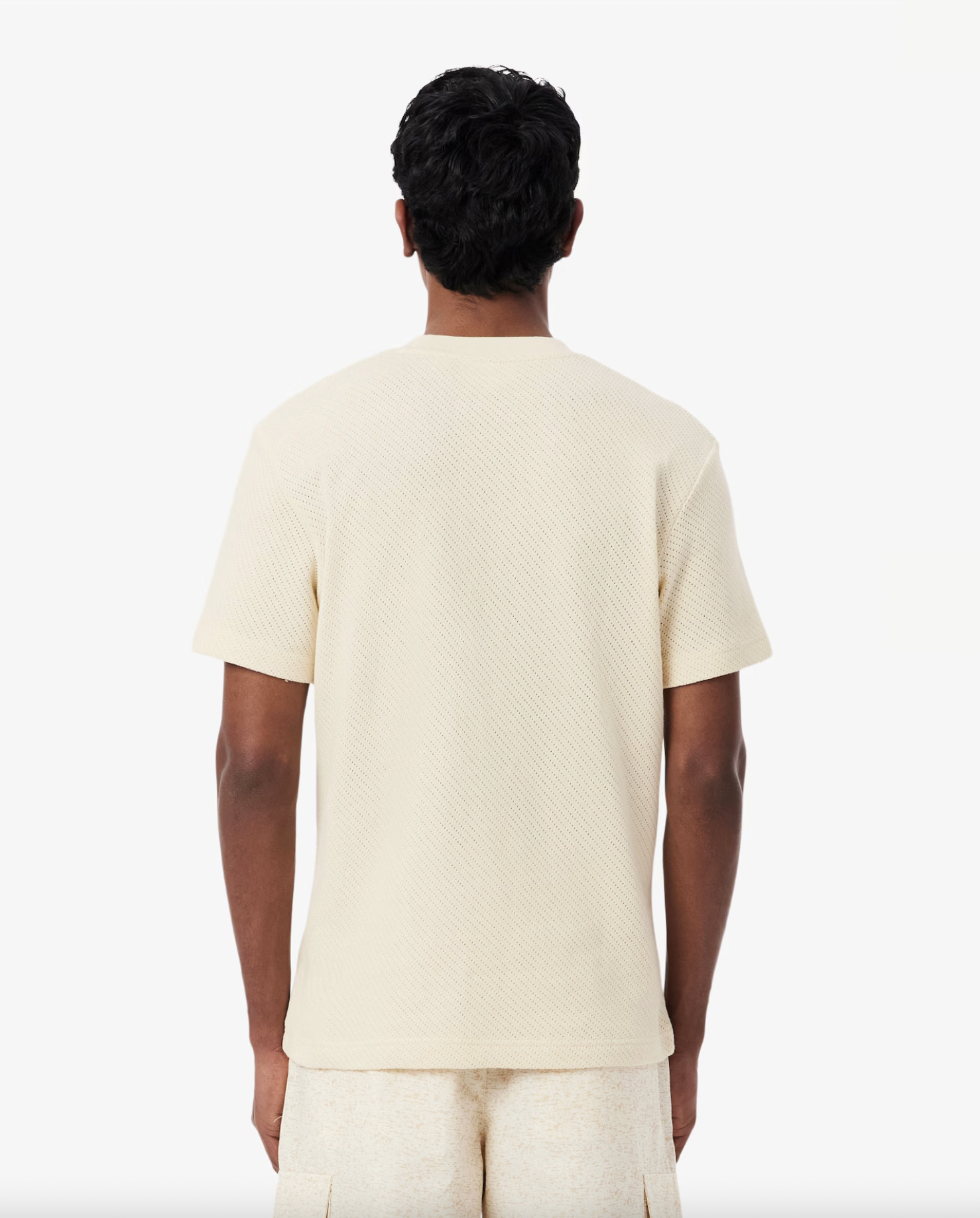 Lacoste Lacoste T-shirt in cotone e pizzo — 2/3