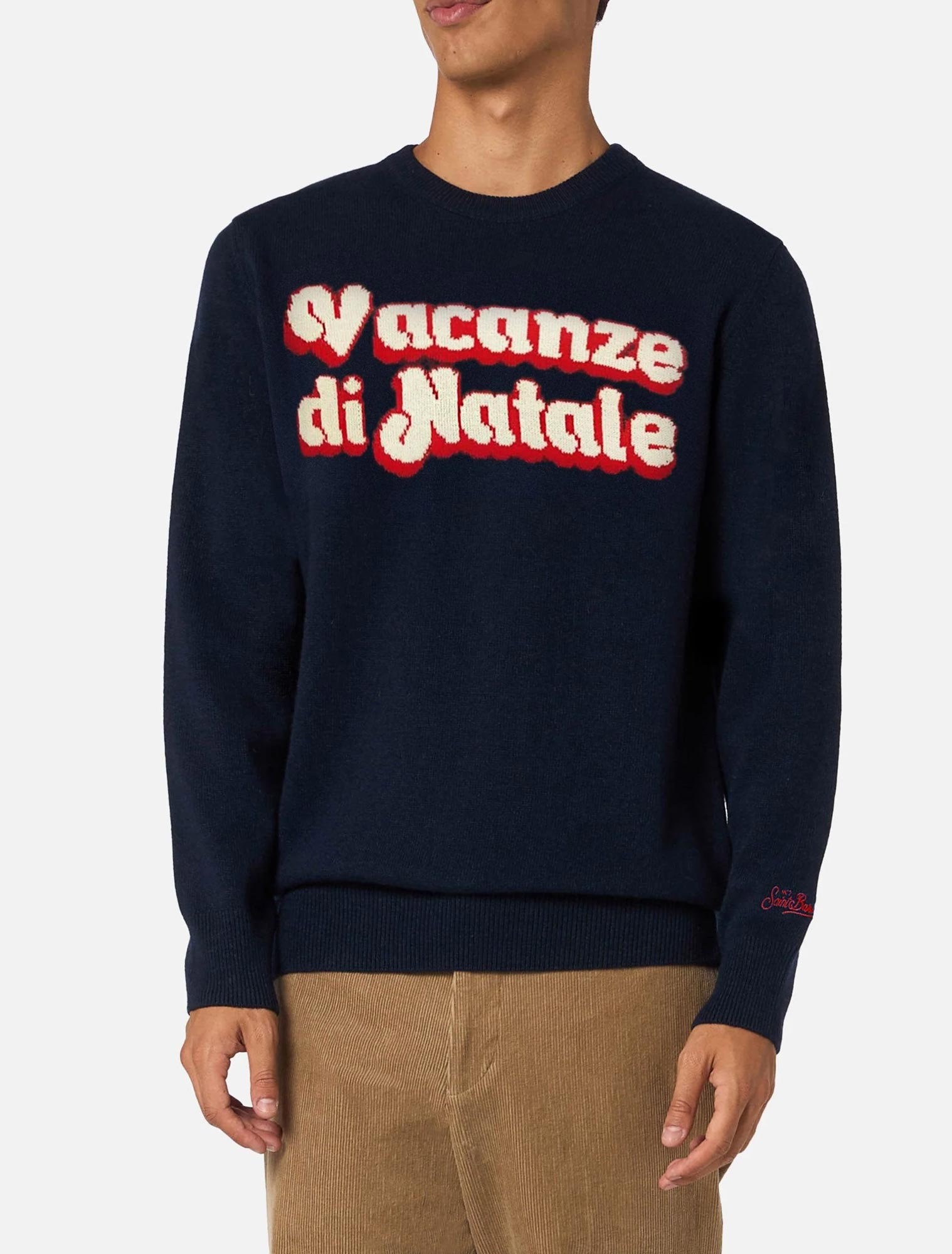 SAINT BARTH Saint Barth ROUND-NECK SWEATER — 2/3