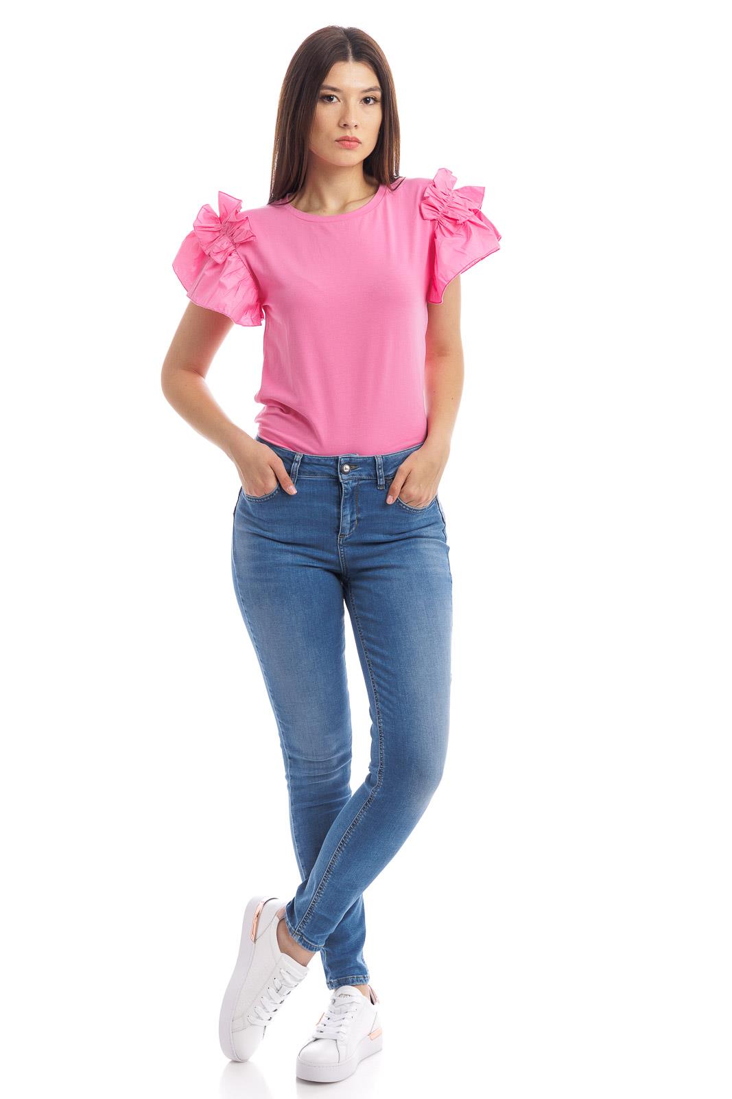 デニム・ジーパン LIU JO Woman Jeans Denim UA3059DS004 78417 Liu°jo Jeans Donna UA3059DS004