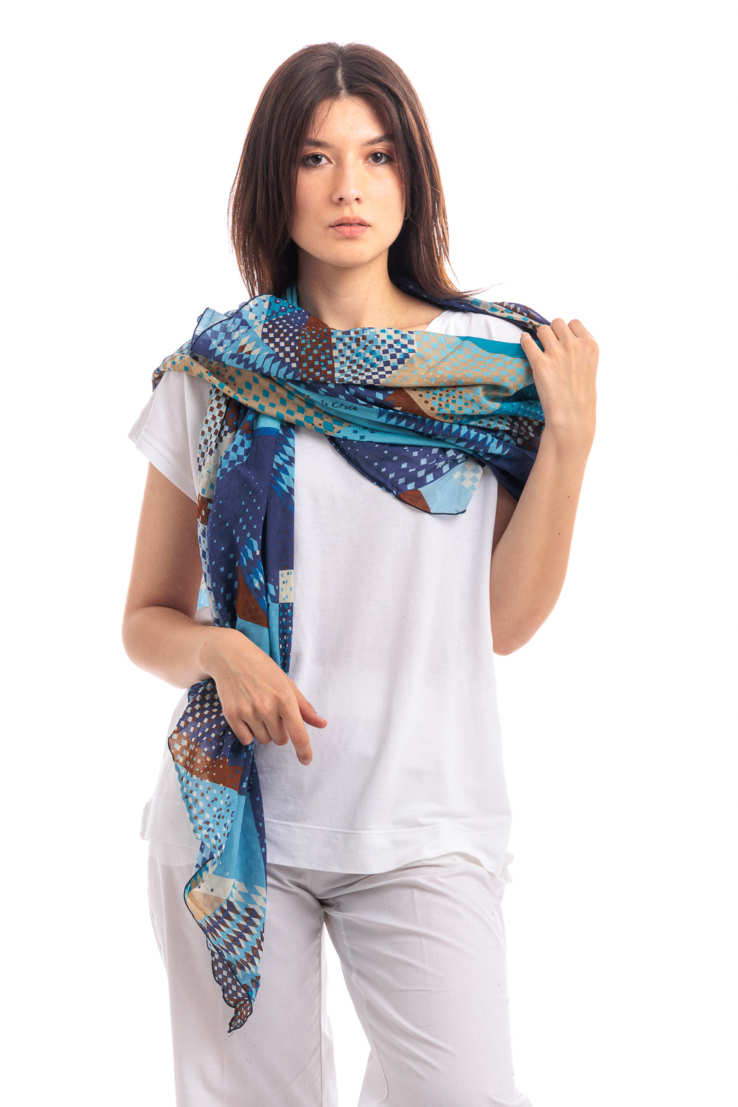 Manila Grace Foulard Trapezio OTTANIO Manila Grace Abbigliamento Donna