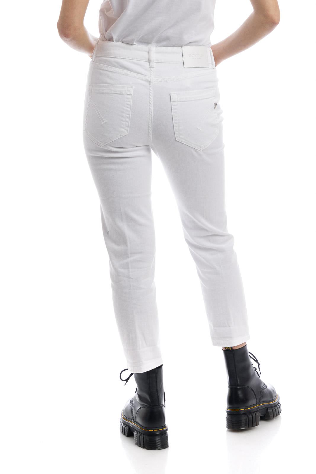 デニム・ジーパン DONDUP Woman Jeans White DP268BBS0030DPTD 000 Women's White Denim - PAIGE