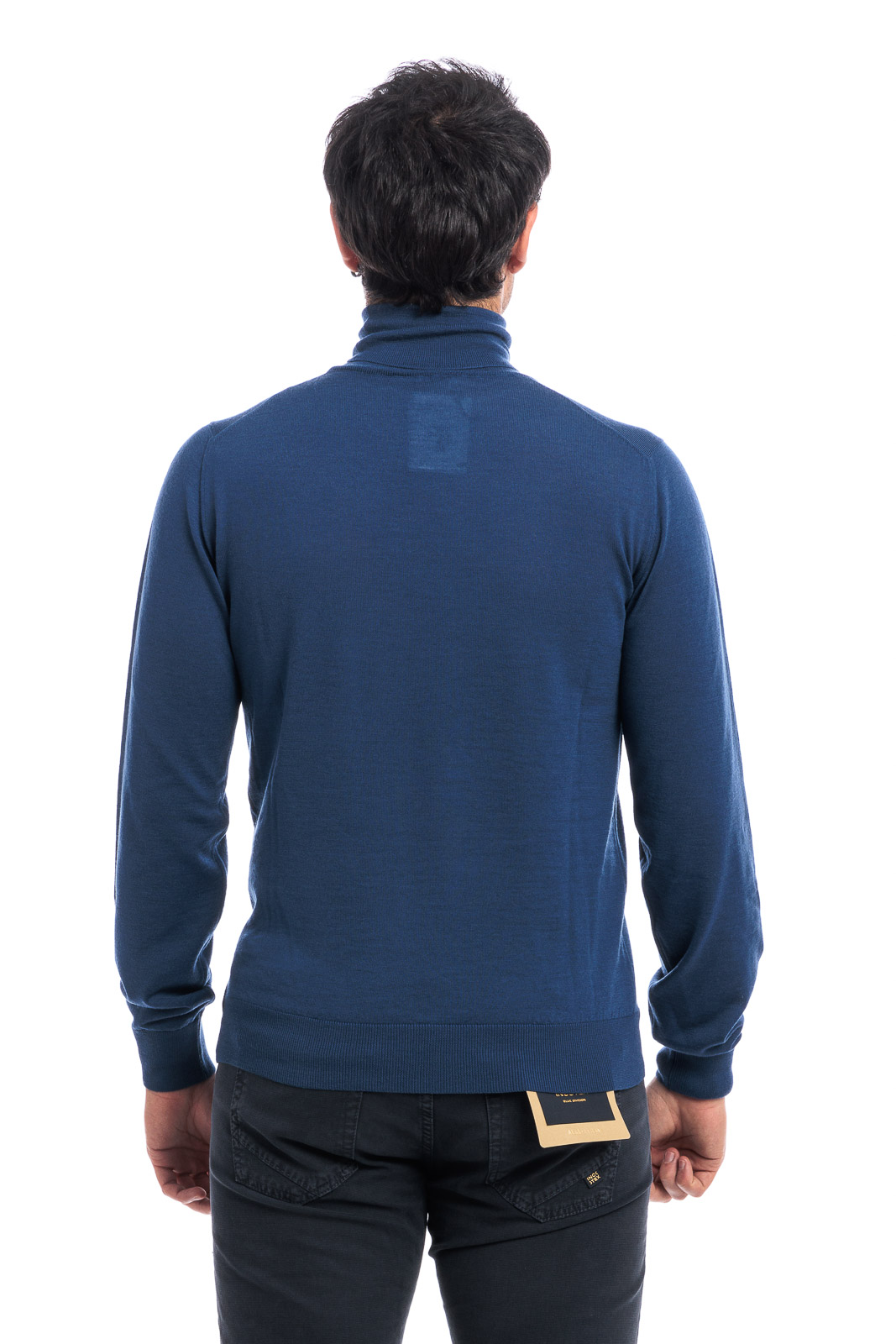 Piacenza Cashmere Maglioncino Blu PIACENZA CASHMERE MAGLIONE