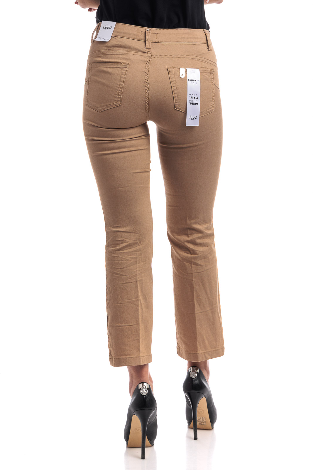 パンツ LIU JO Woman Pants Camel MA4291T7144 61010 Liu°jo Pantalone Donna MA4291T7144