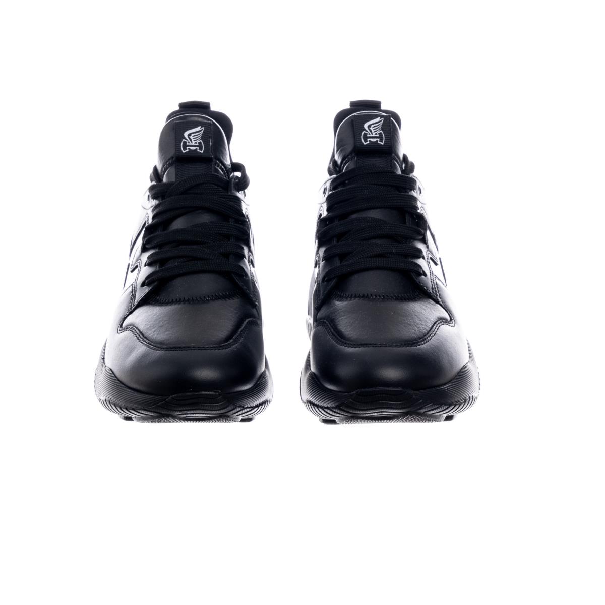 【送料&関税込】Sneakers Hogan Skyscraper Slip On Black Hogan Skyscraper Slip On platform sneakers in black leather