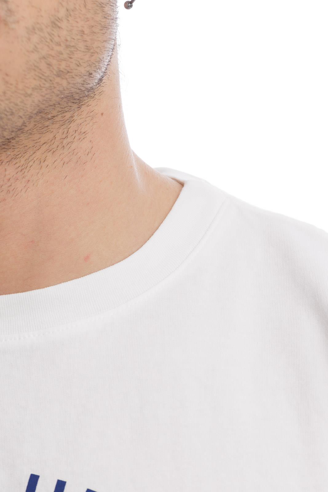 Tシャツ・カットソー AUTRY FW25 White cotton t-shirt (LSPX A6JW) Autry T-shirt for Men SS25 | GIGLIO.COM