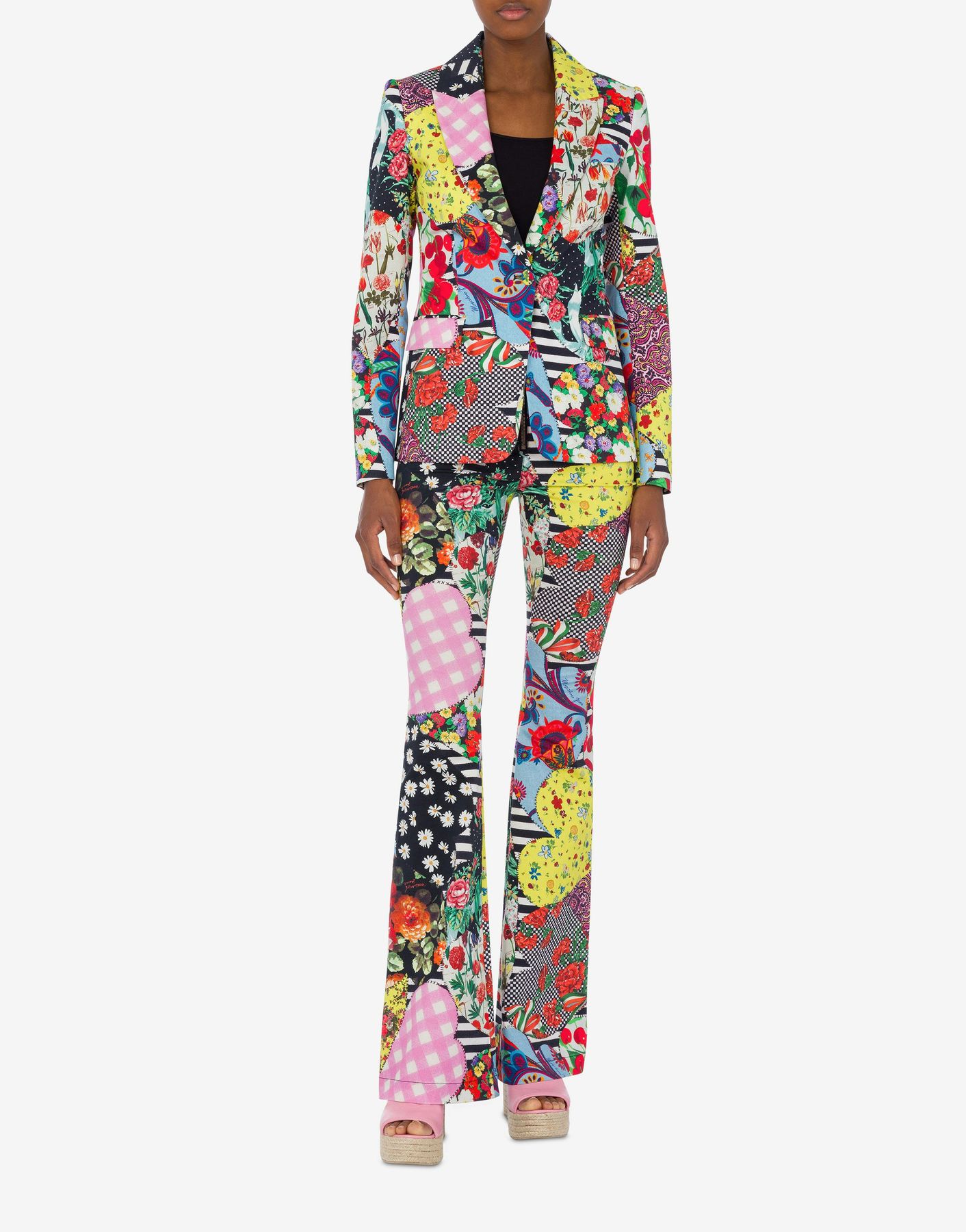 MOSCHINO JEANS スウェードジャケット 総柄 XL Moschino JP | Moschino Jeans 衣料