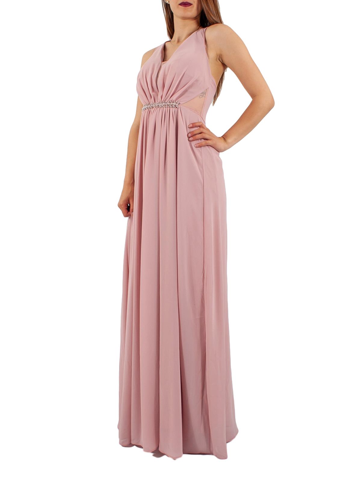 Damigelle Vestito Modello Impero Abito Impero Rosa Cipria Abito