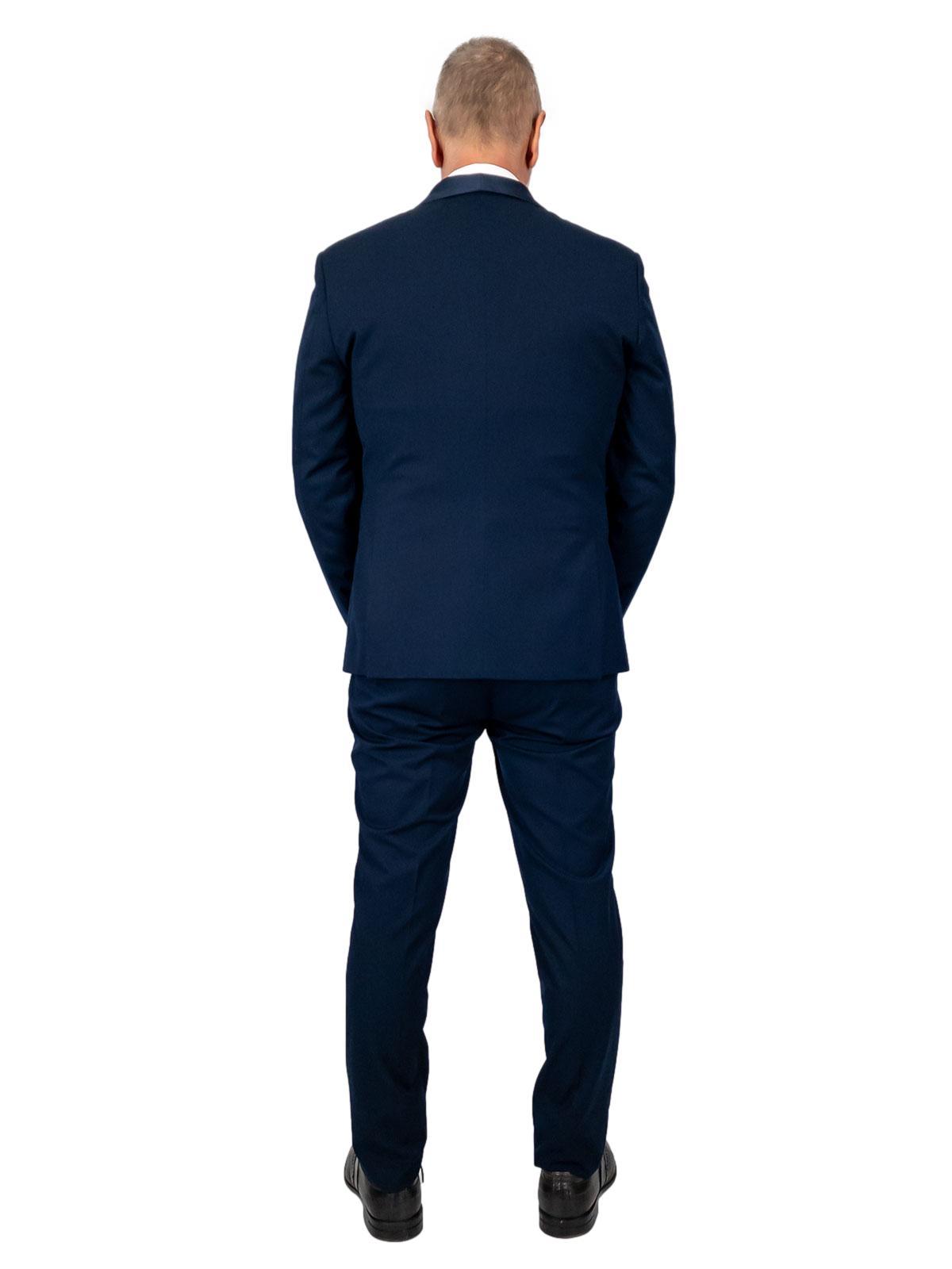 abito da testimone uomo blu