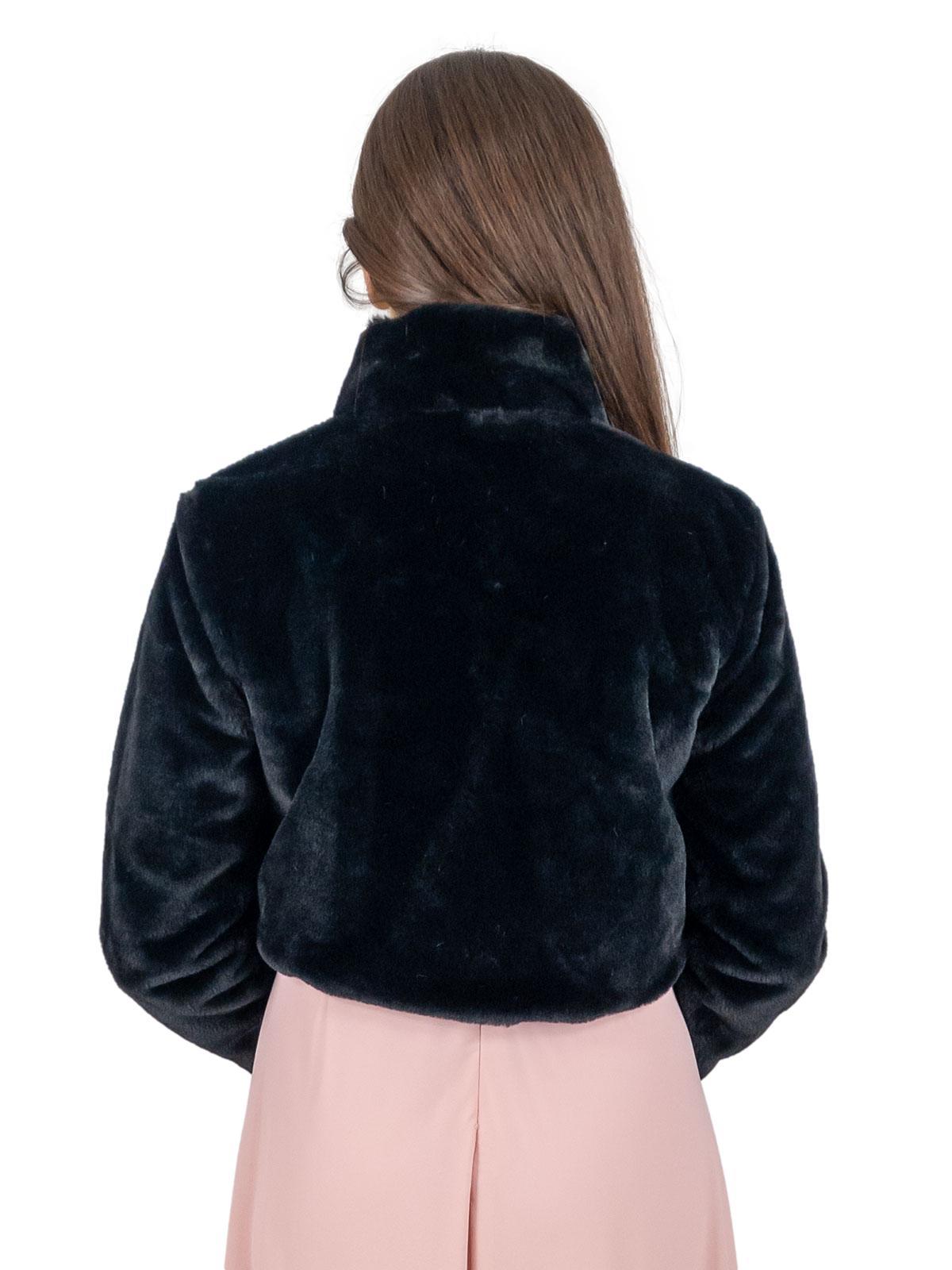 Bolero In Pelliccia Sintetica Per Bambine - Coprispalle Elegante Con Bottoni - Foto 6